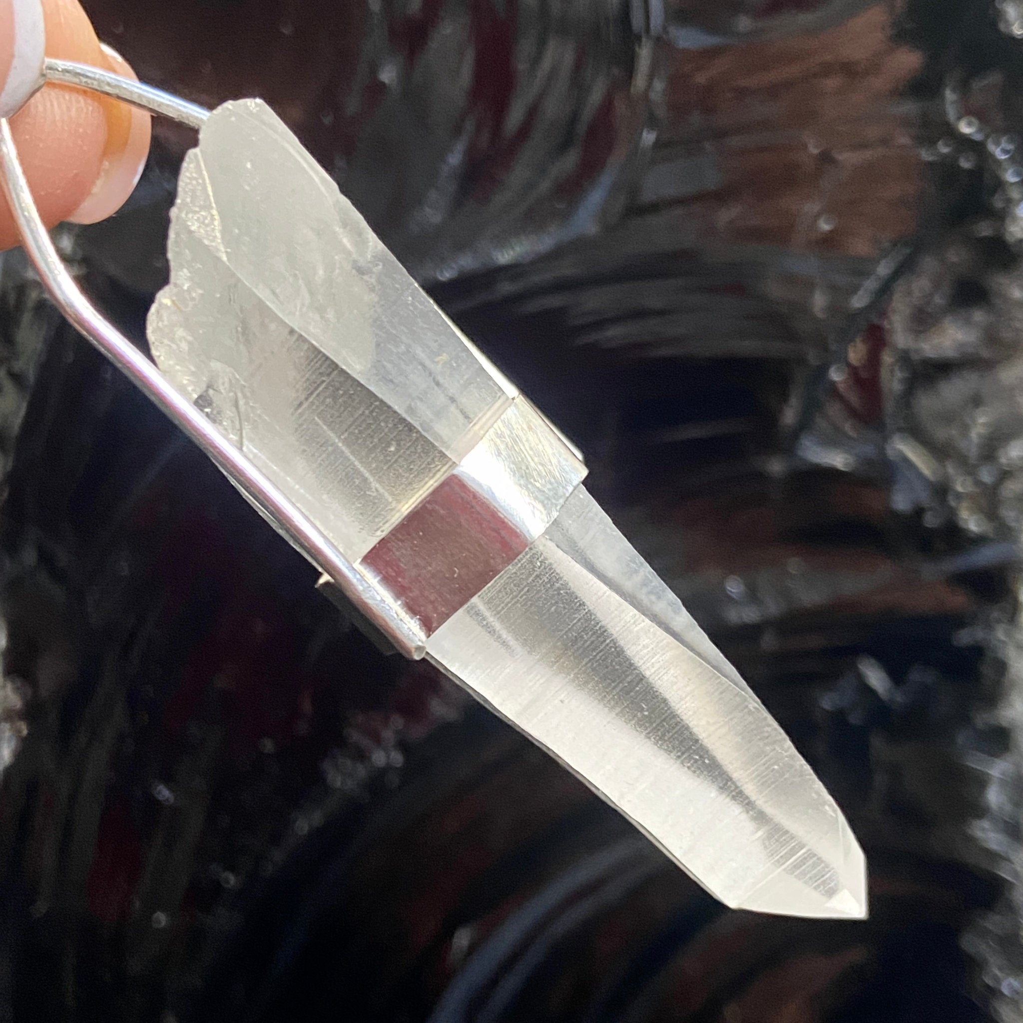 Lemurian Seed Pendant – Brazil - Bespoke by Song of the Sea - Castle Rocks Cornwall