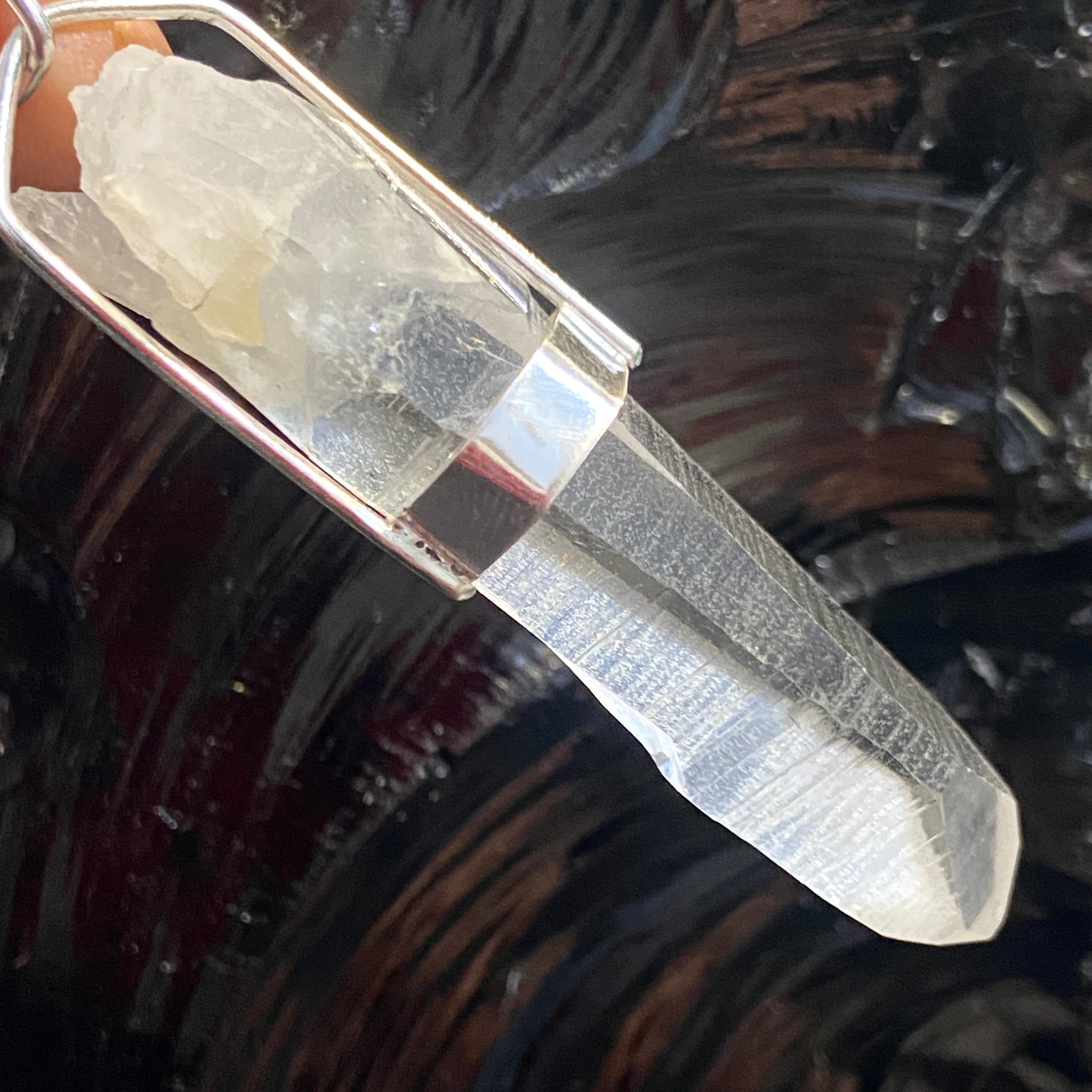 Lemurian Seed Pendant – Brazil - Bespoke by Song of the Sea - Castle Rocks Cornwall