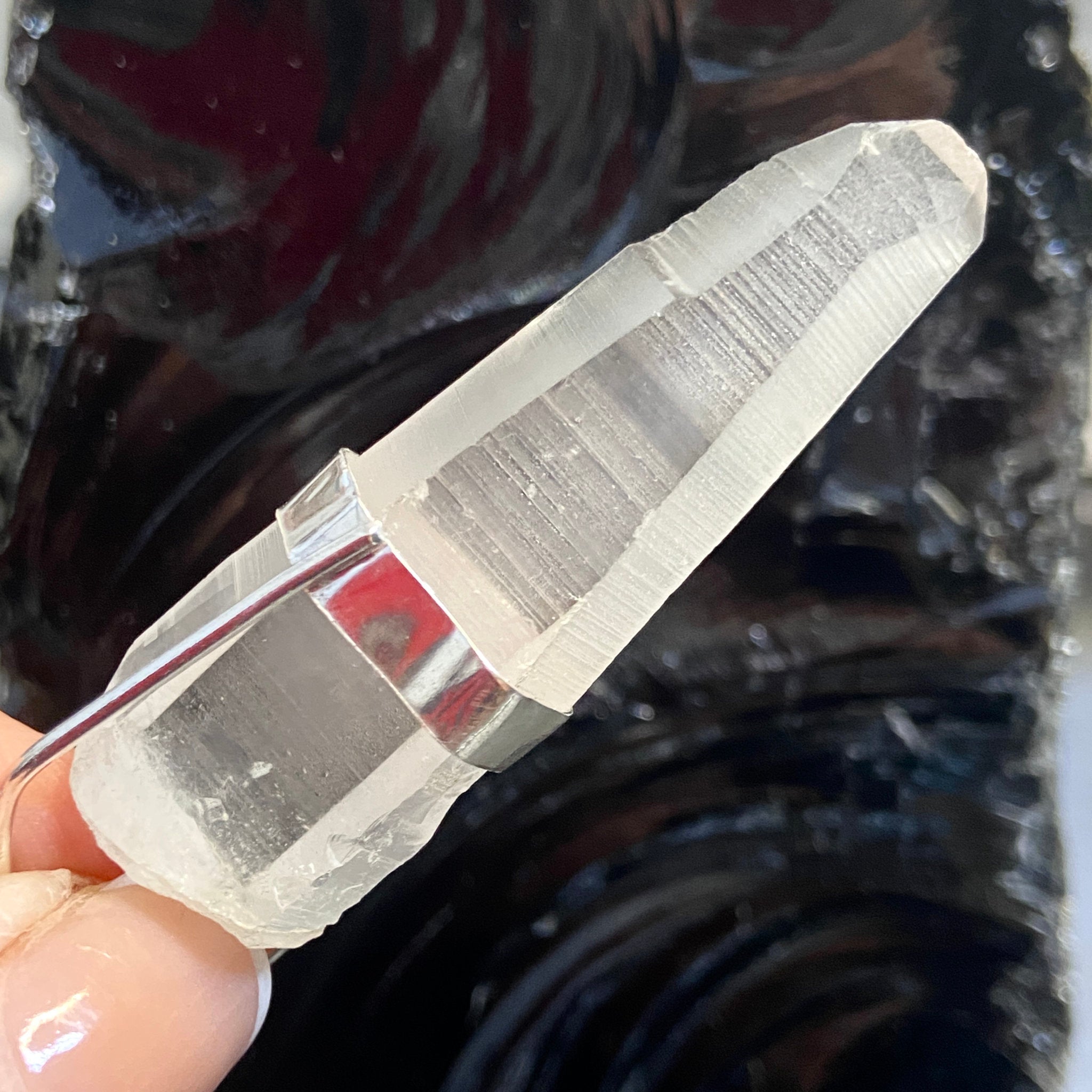 Lemurian Seed Pendant – Brazil - Bespoke by Song of the Sea - Castle Rocks Cornwall