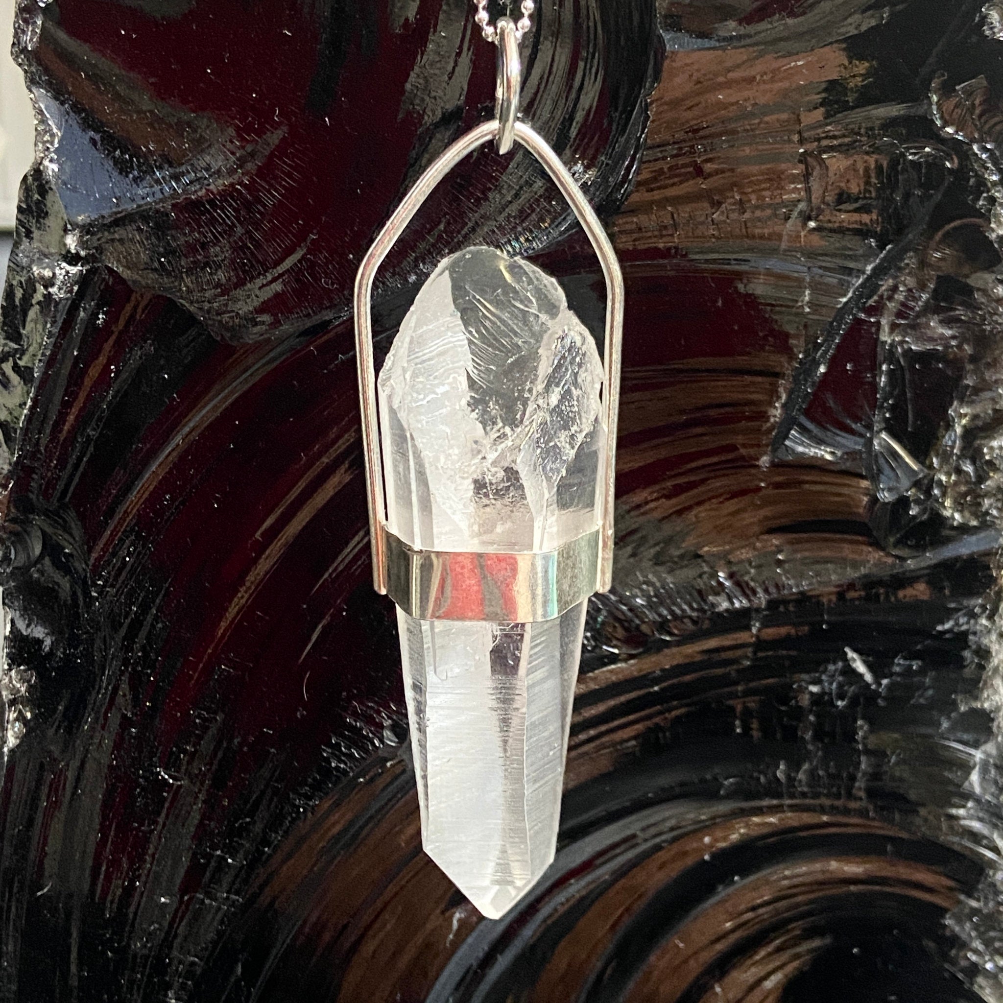 Lemurian Seed Pendant – Brazil - Bespoke by Song of the Sea - Castle Rocks Cornwall