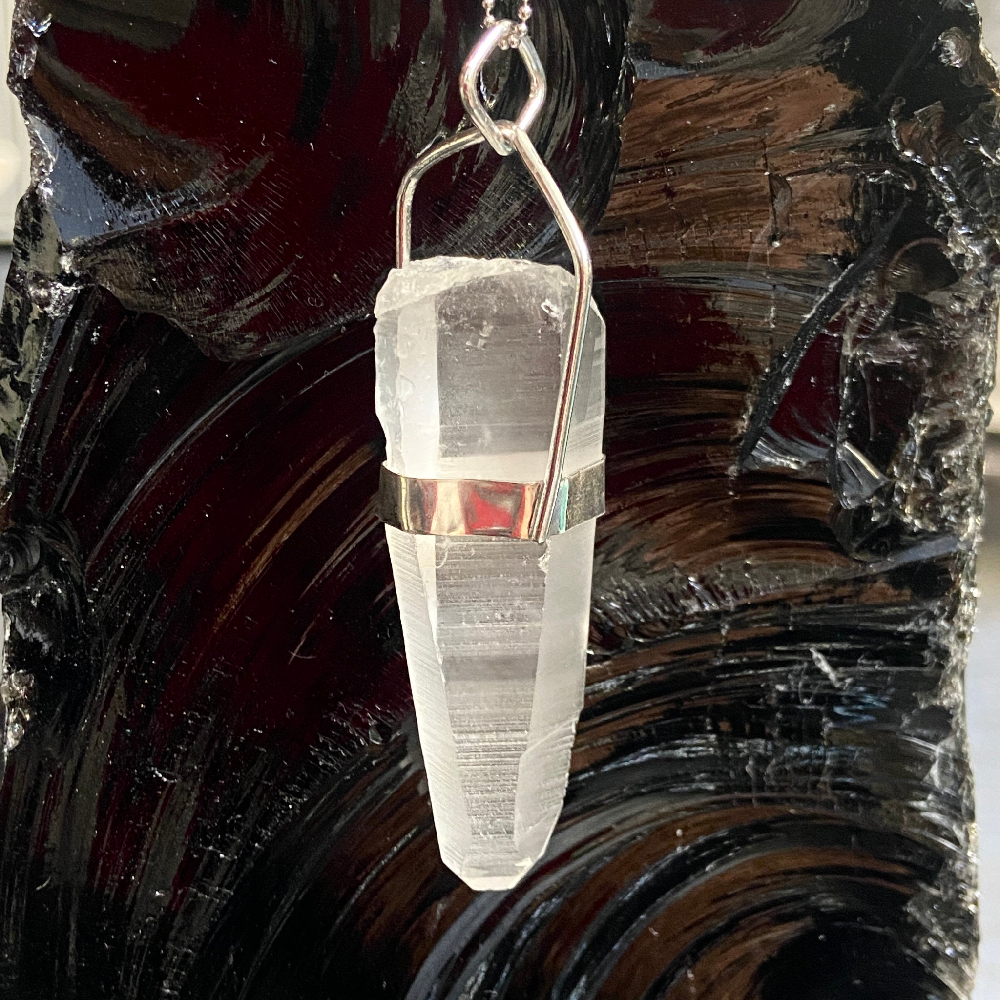 Lemurian Seed Pendant – Brazil - Bespoke by Song of the Sea - Castle Rocks Cornwall