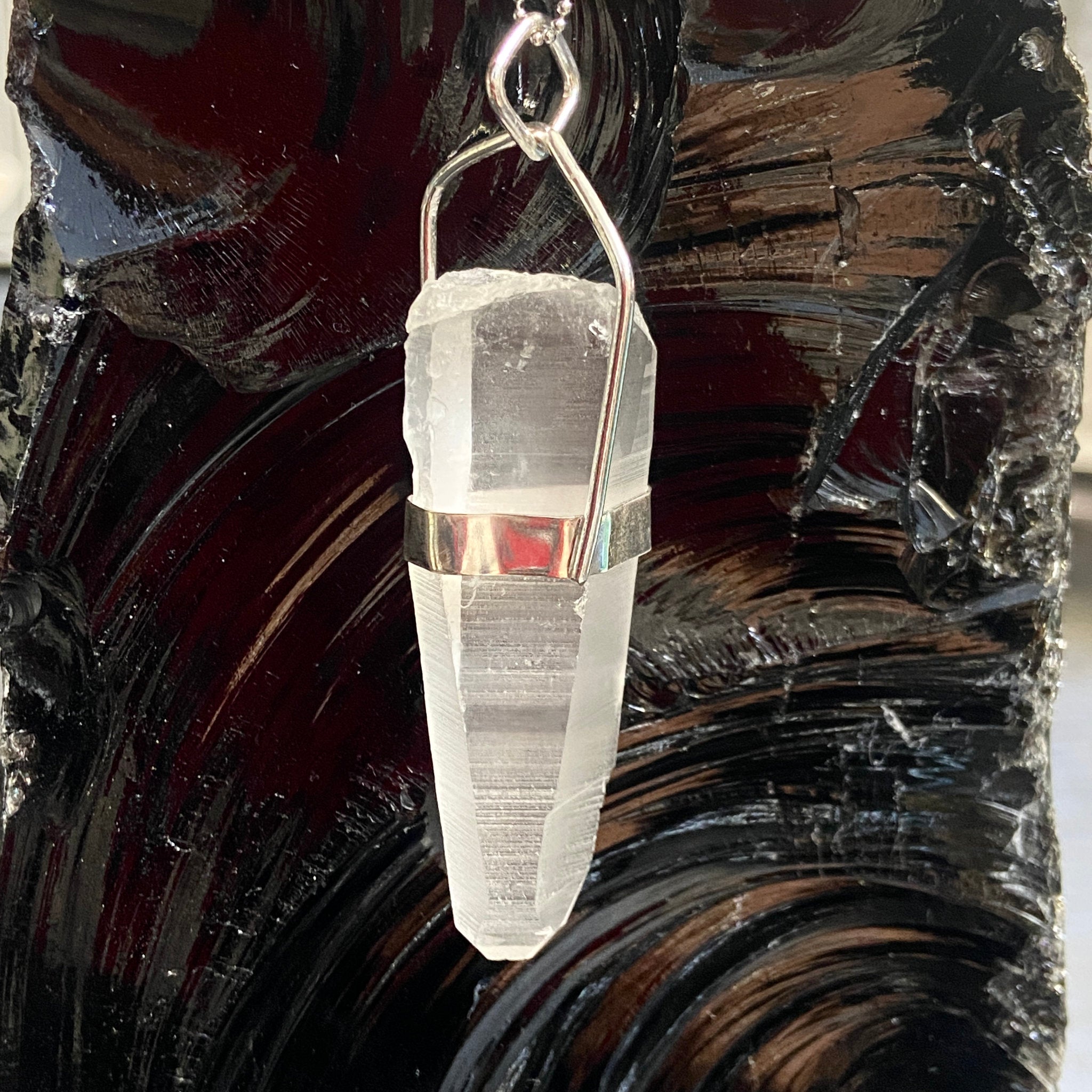 Lemurian Seed Pendant – Brazil - Bespoke by Song of the Sea - Castle Rocks Cornwall