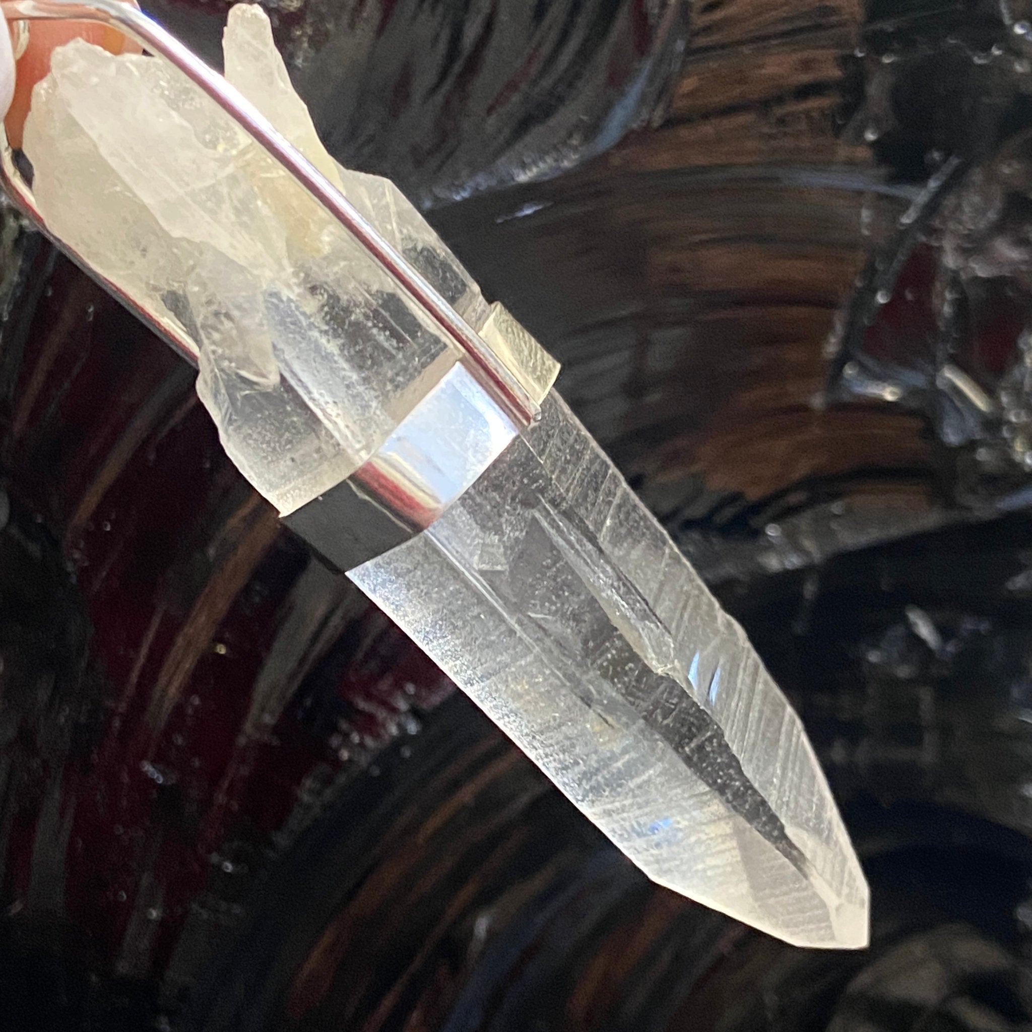 Lemurian Seed Pendant – Brazil - Bespoke by Song of the Sea - Castle Rocks Cornwall