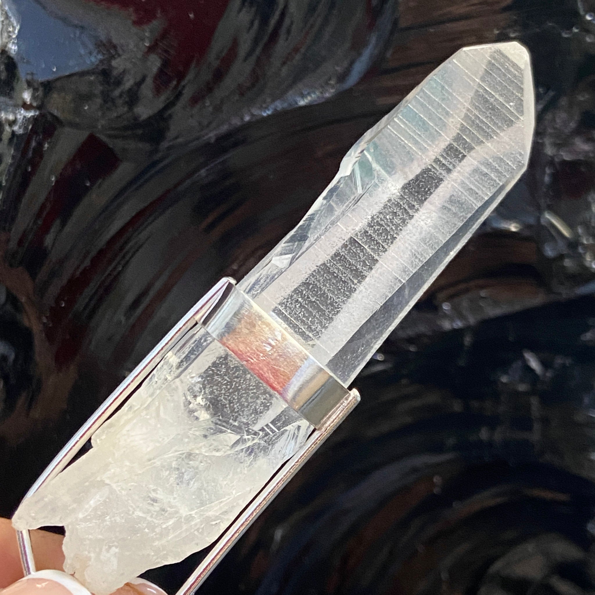 Lemurian Seed Pendant – Brazil - Bespoke by Song of the Sea - Castle Rocks Cornwall