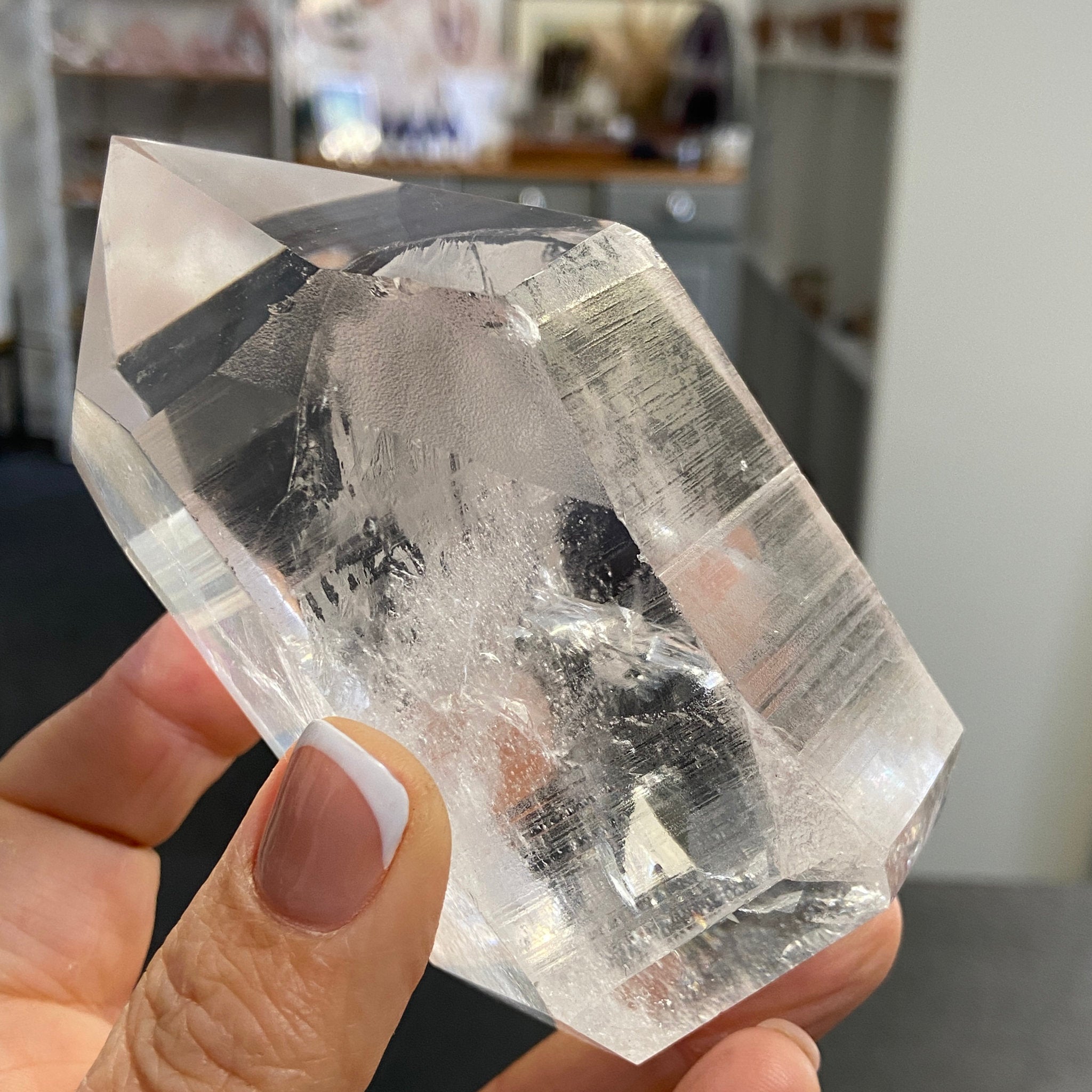 Lemurian Seed Quartz Point – Brazil - Castle Rocks Cornwall