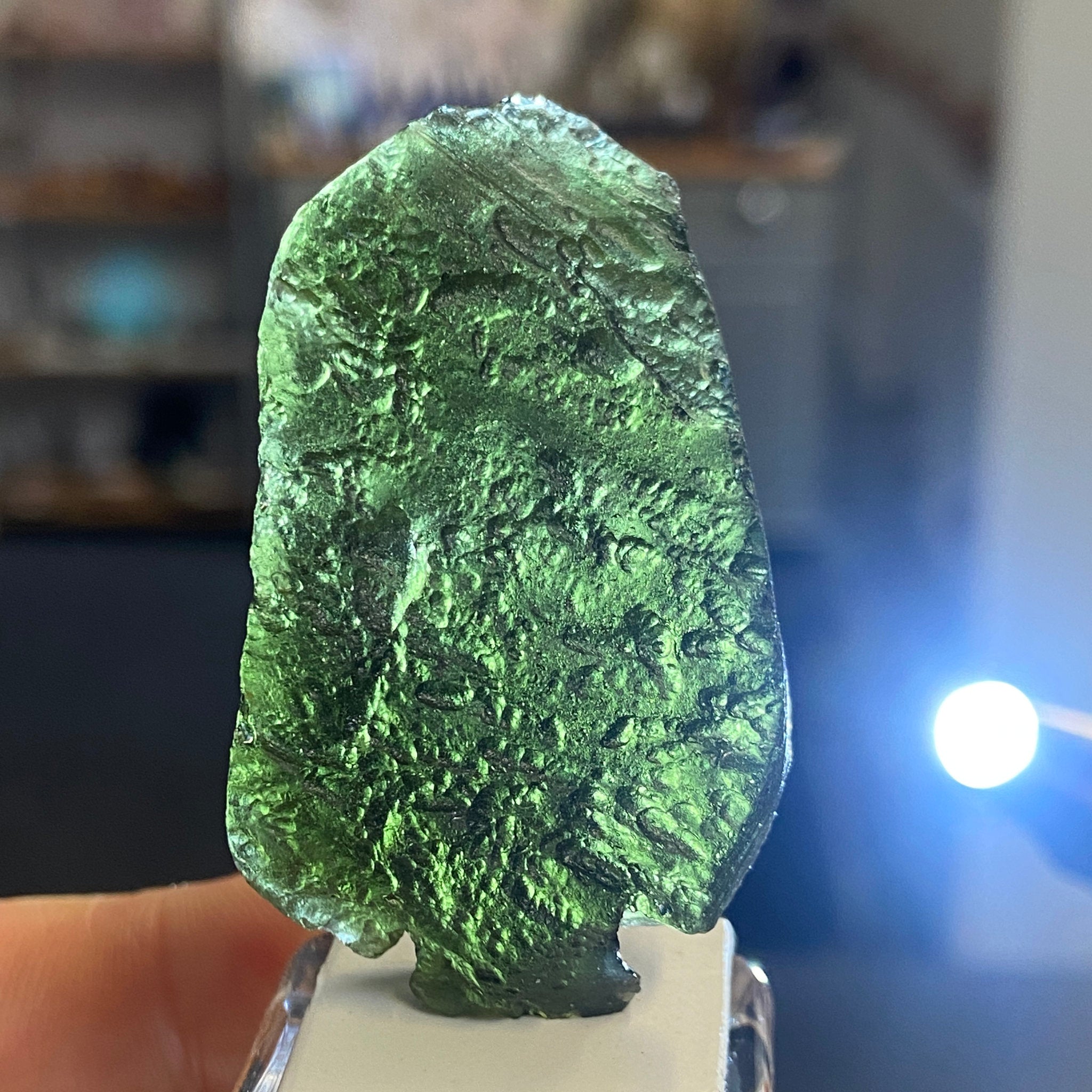 Moldavite – Czech Republic - Castle Rocks Cornwall