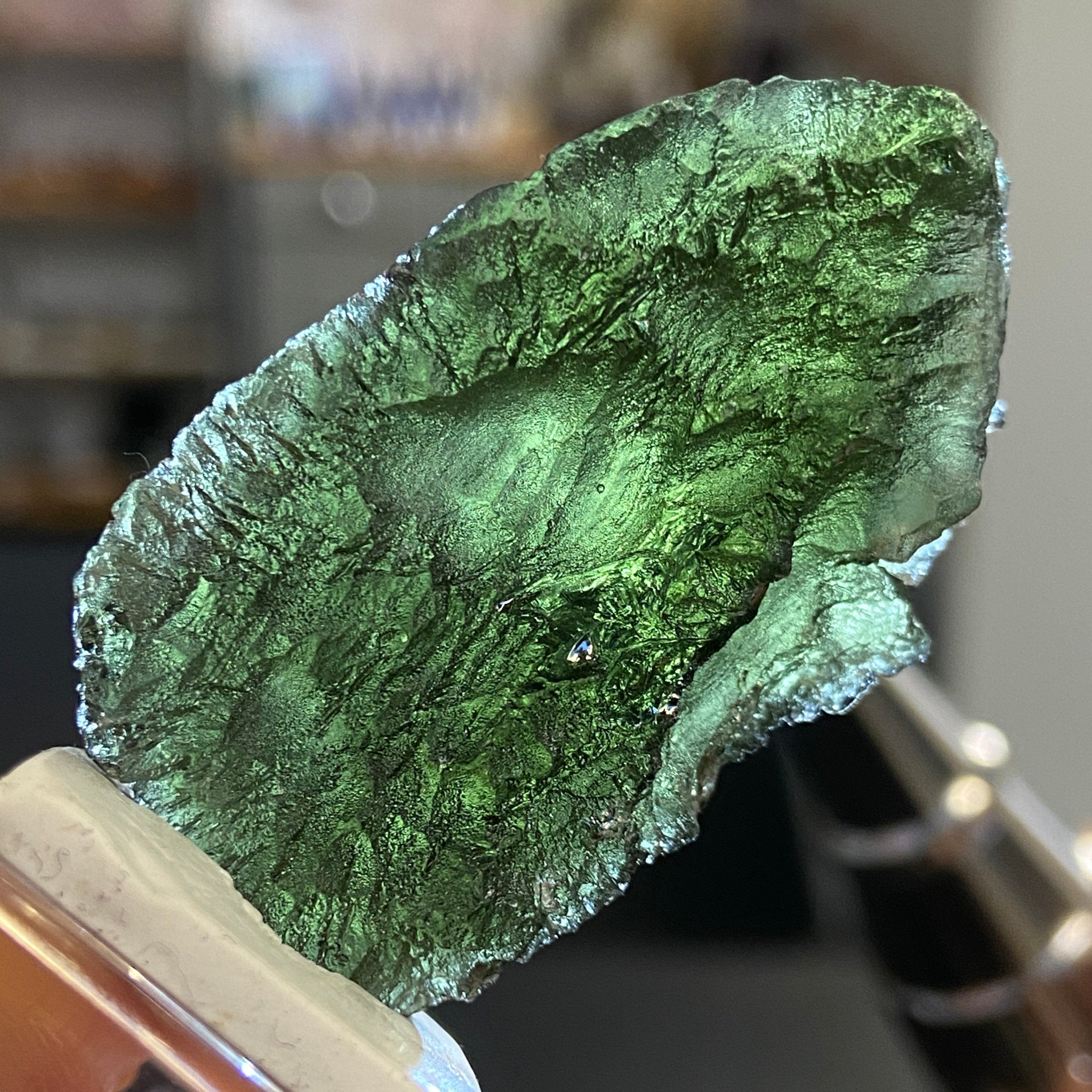 Moldavite – Czech Republic - Castle Rocks Cornwall