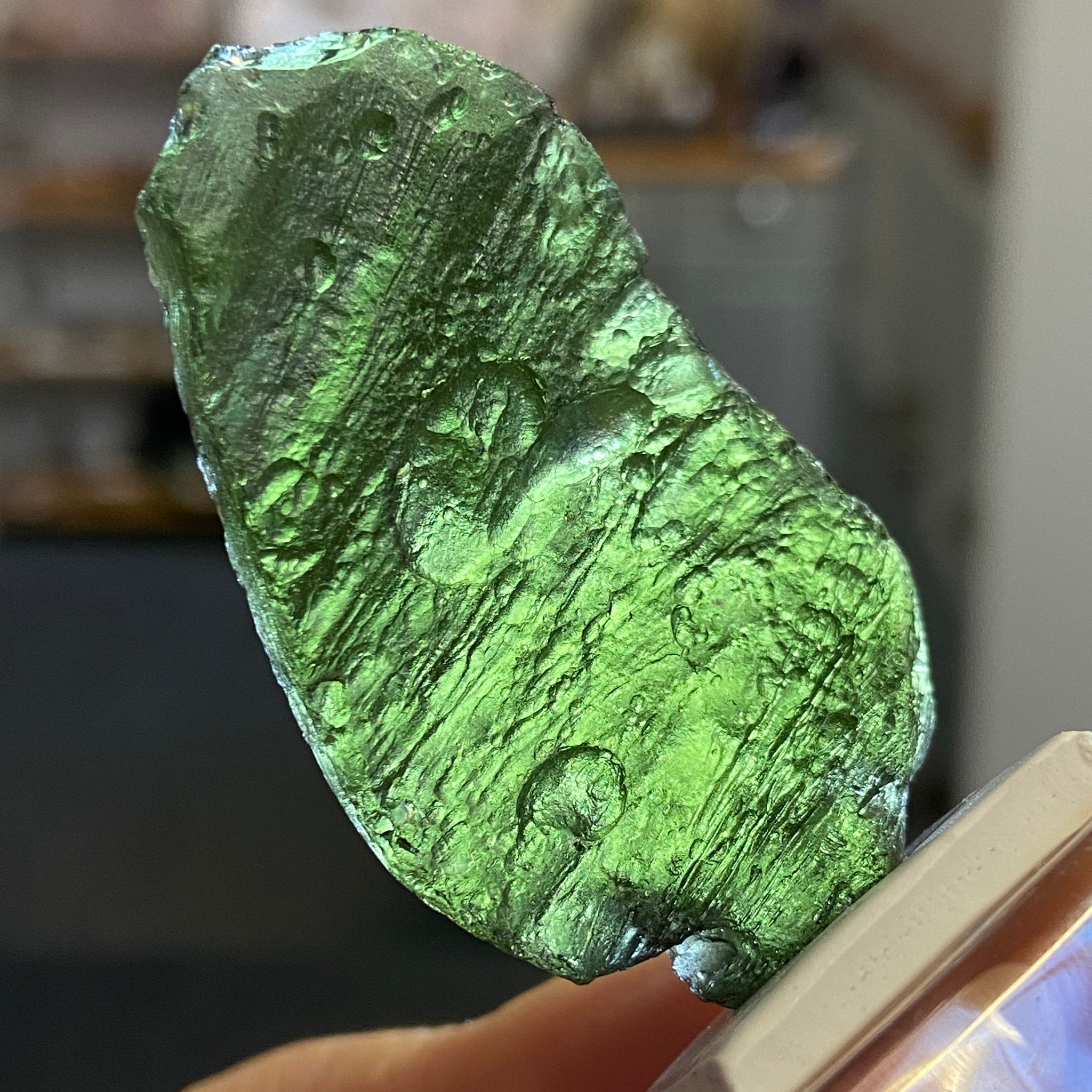 Moldavite – Czech Republic - Castle Rocks Cornwall