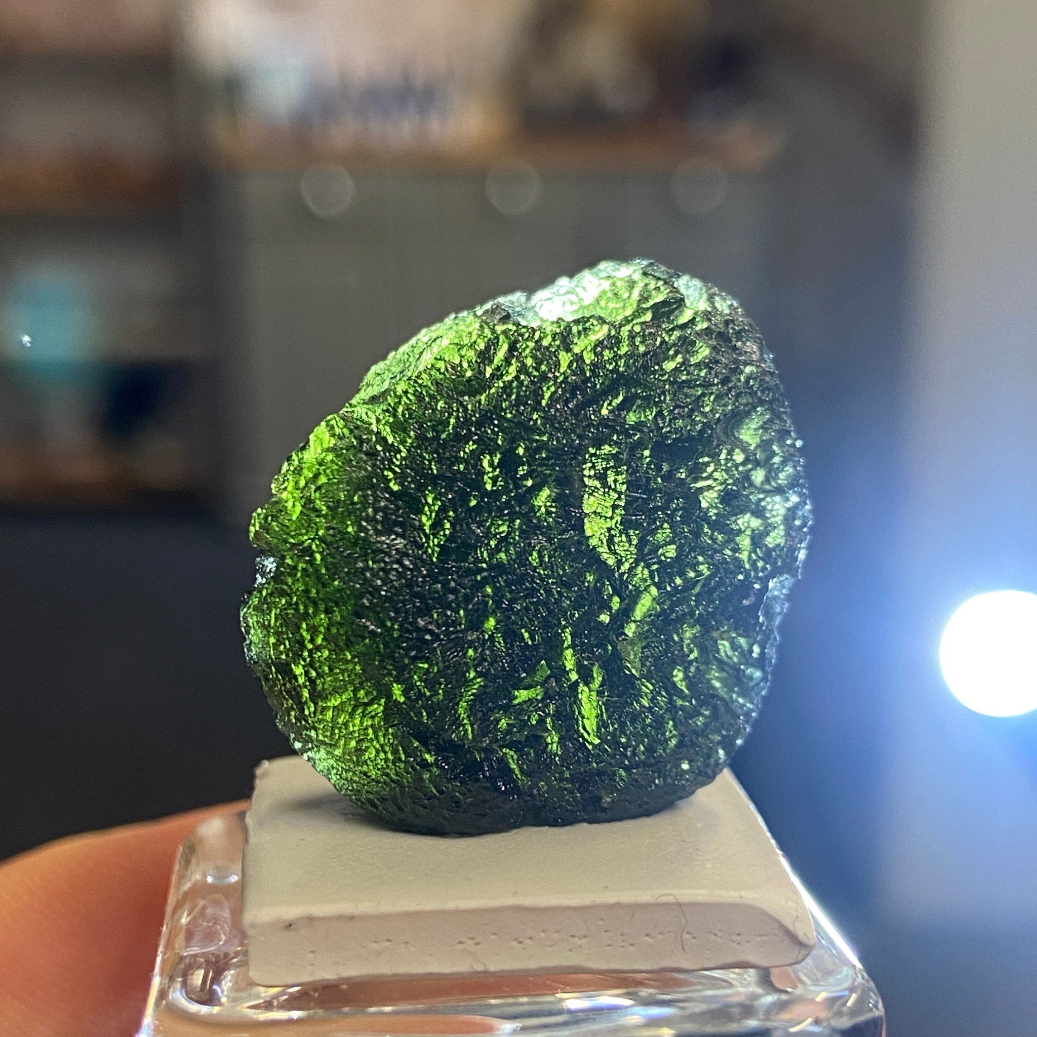 Moldavite – Czech Republic - Castle Rocks Cornwall