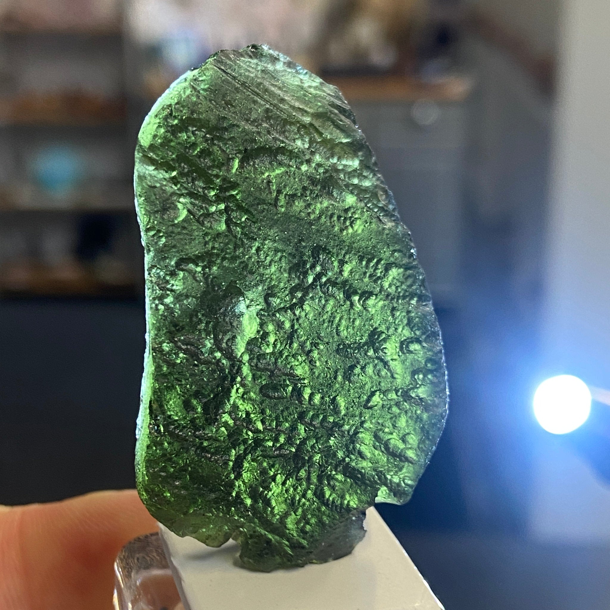 Moldavite – Czech Republic - Castle Rocks Cornwall
