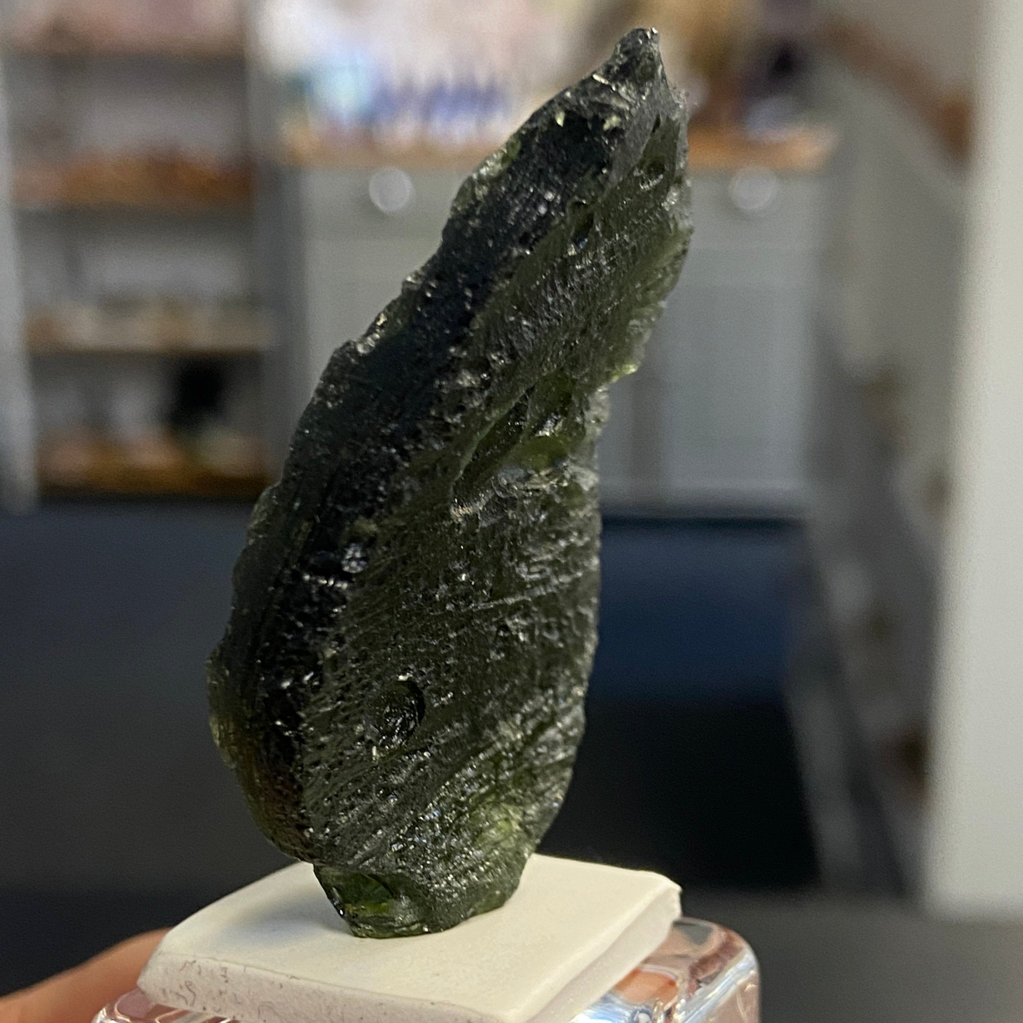 Moldavite – Czech Republic - Castle Rocks Cornwall