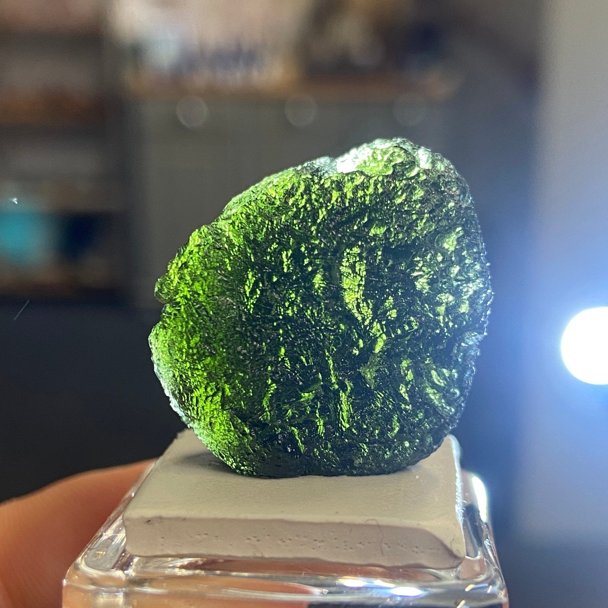 Moldavite – Czech Republic - Castle Rocks Cornwall