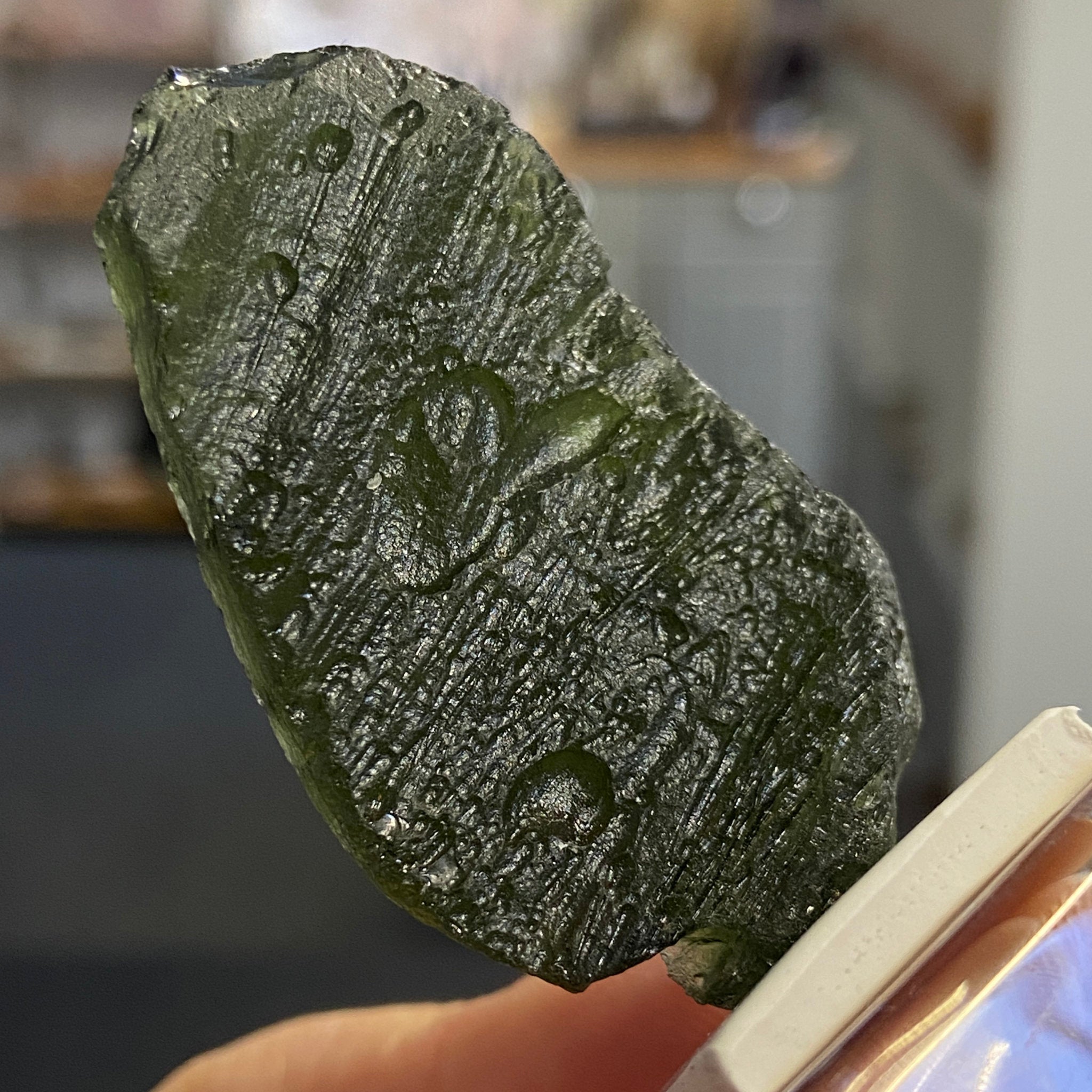 Moldavite – Czech Republic - Castle Rocks Cornwall