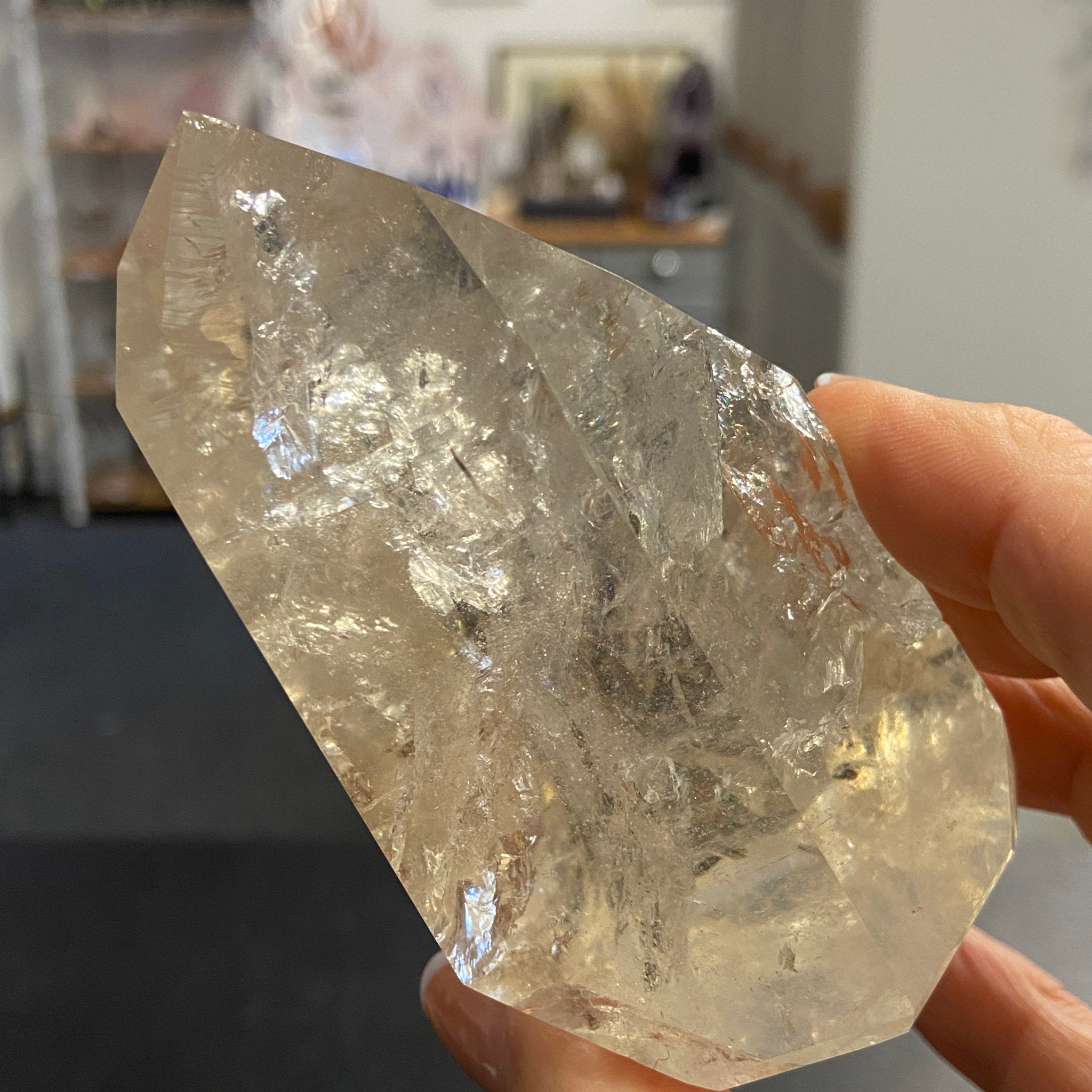 Natural Citrine Channeler Crystal Tower – Brazil - Castle Rocks Cornwall