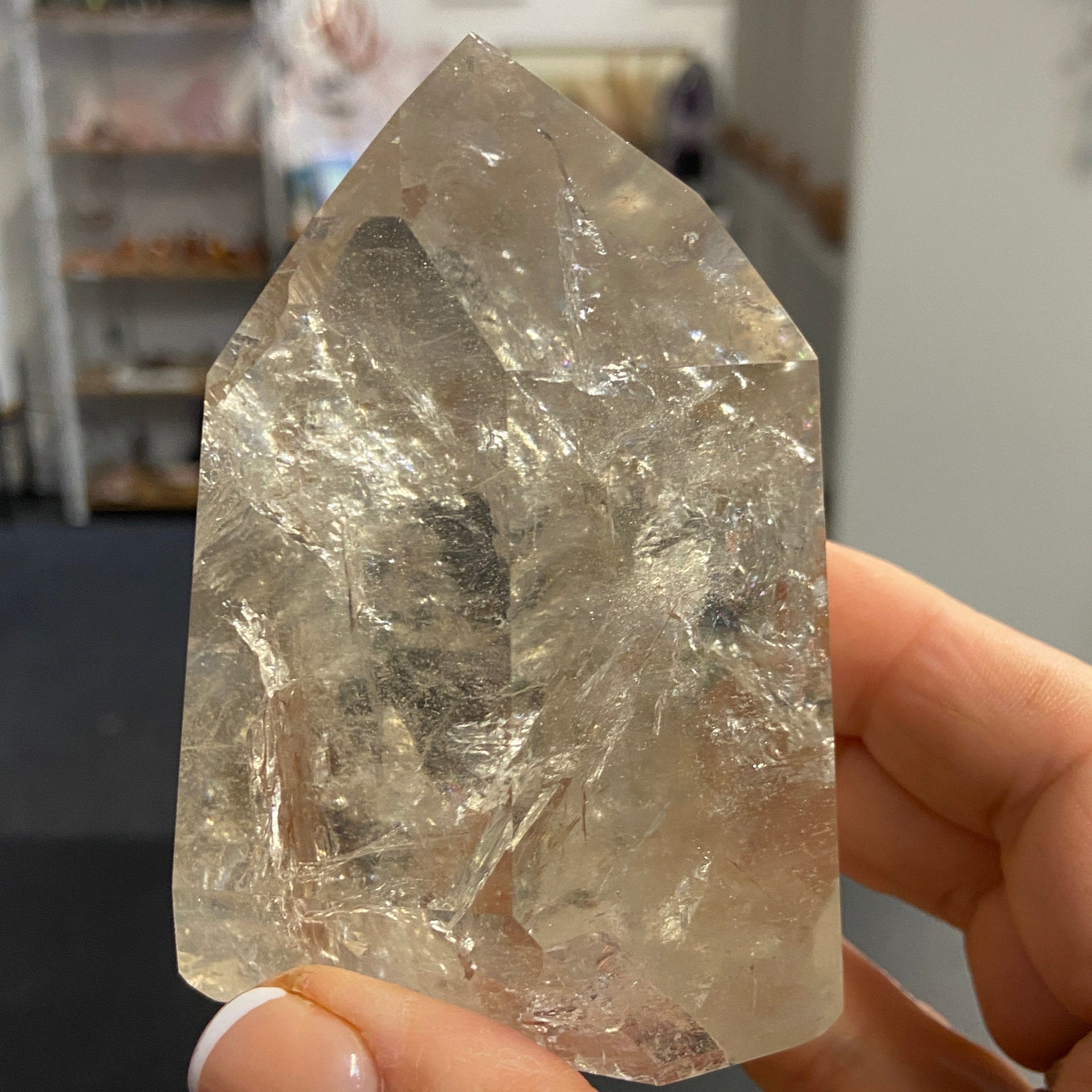 Natural Citrine Channeler Crystal Tower – Brazil - Castle Rocks Cornwall