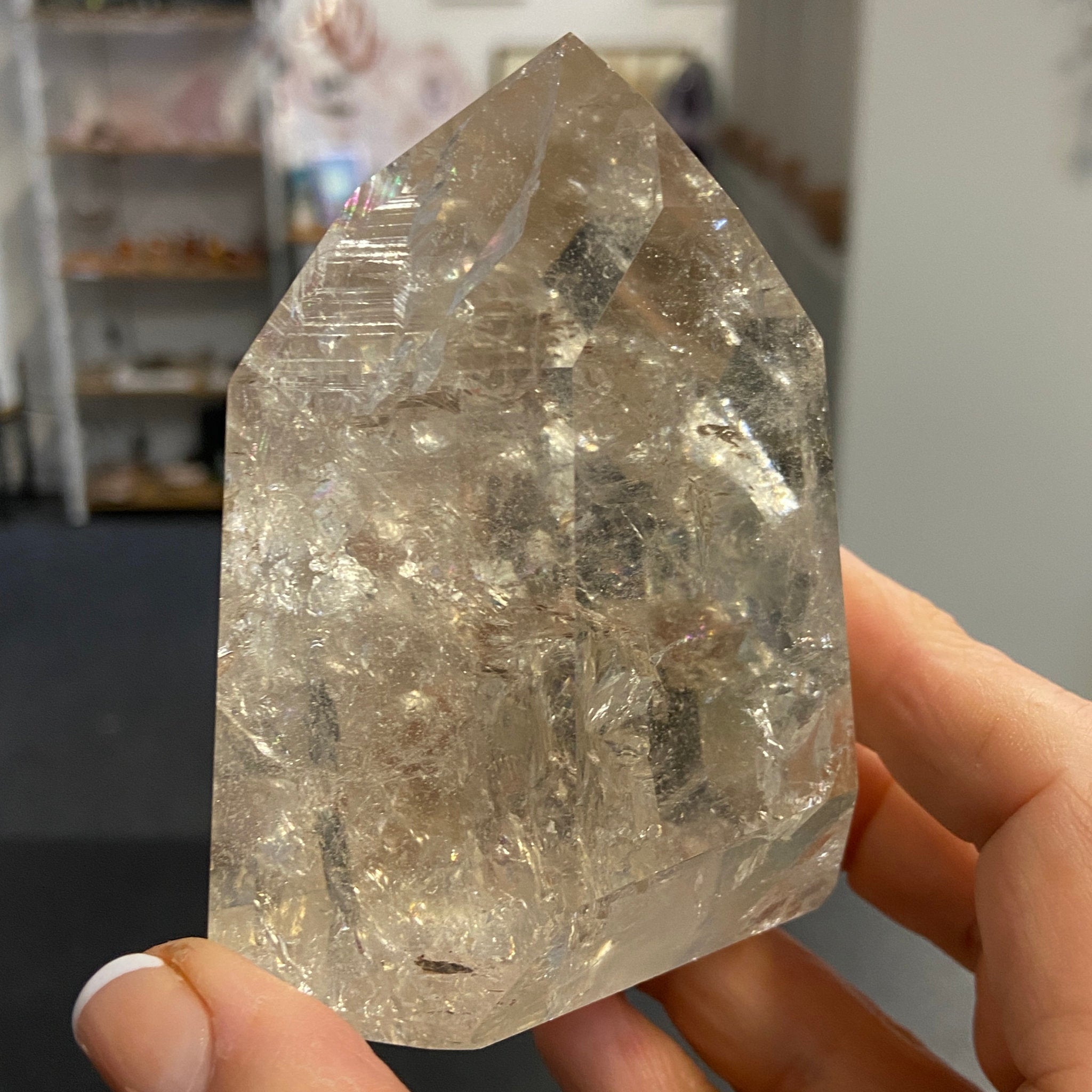 Natural Citrine Channeler Crystal Tower – Brazil - Castle Rocks Cornwall