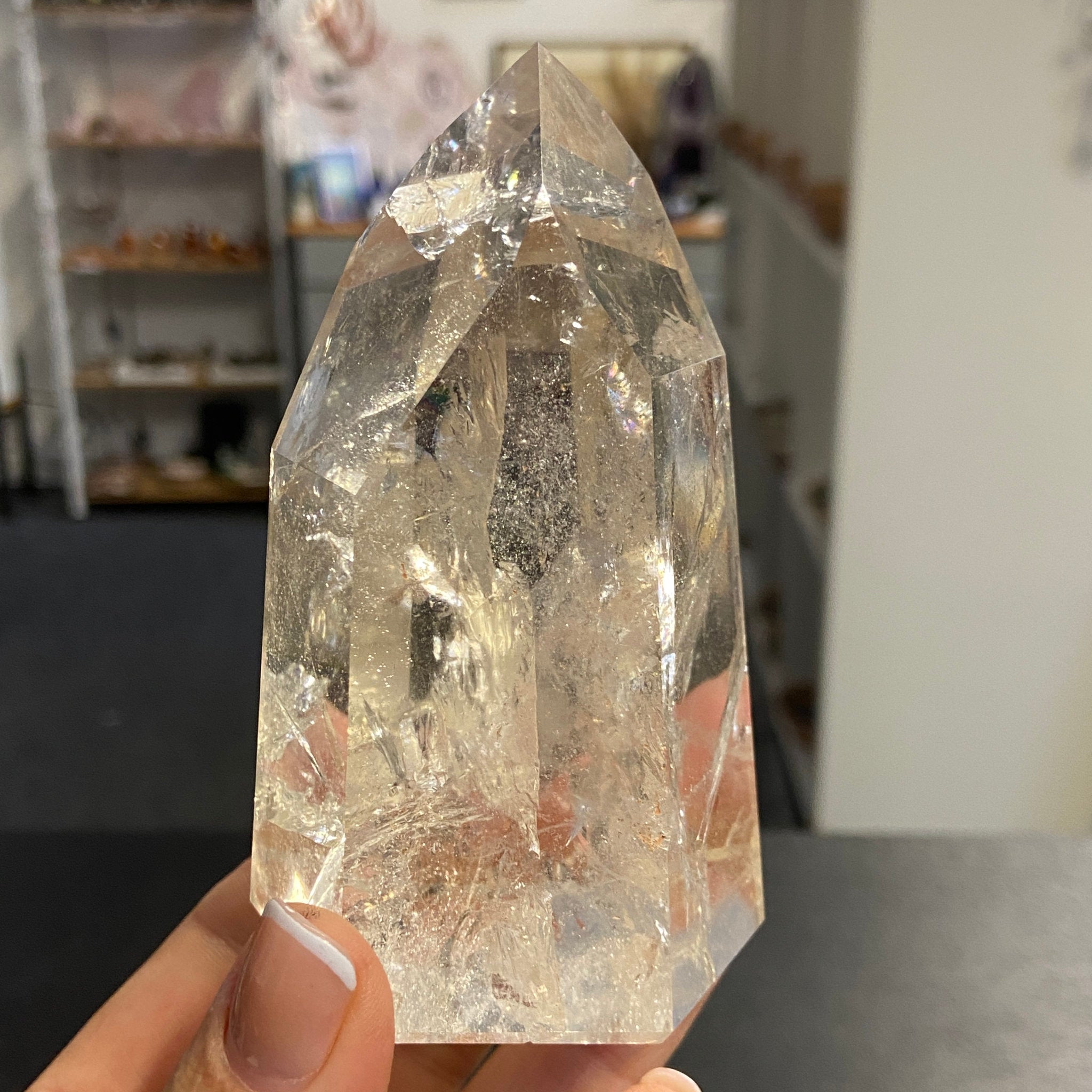 Natural Citrine DOW Master Crystal Tower – Brazil - Castle Rocks Cornwall