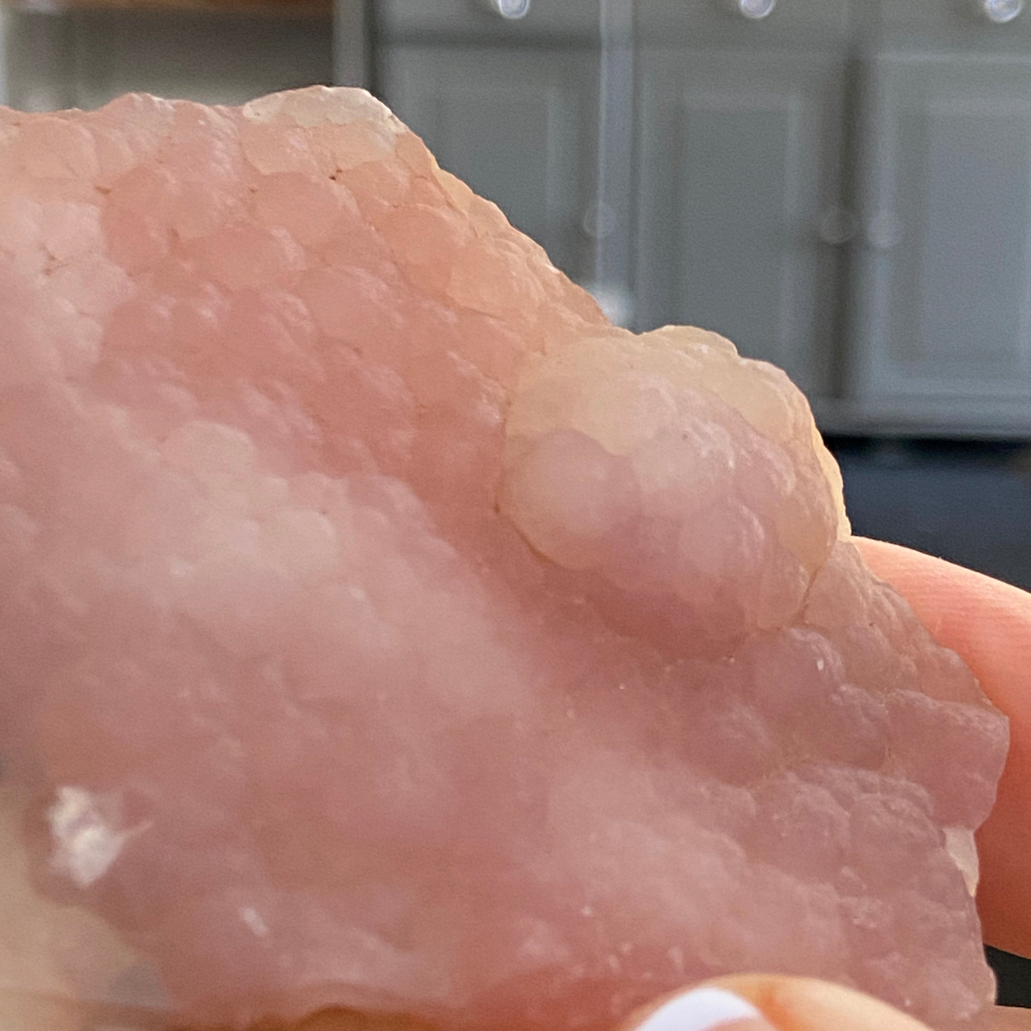 Orange & Pink Chalcedony – Morocco - Castle Rocks Cornwall