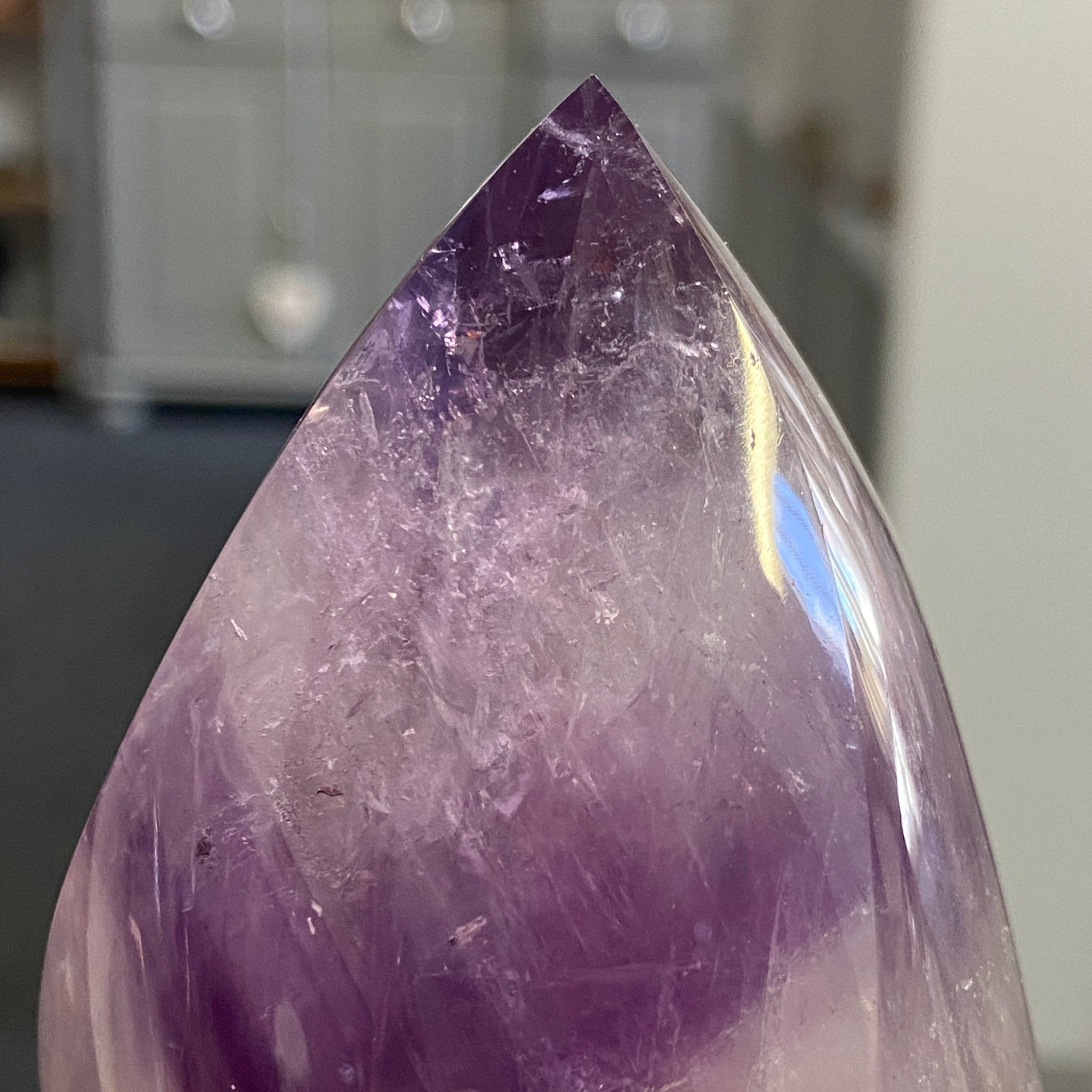 Phantom Amethyst Flame – Brazil - Castle Rocks Cornwall