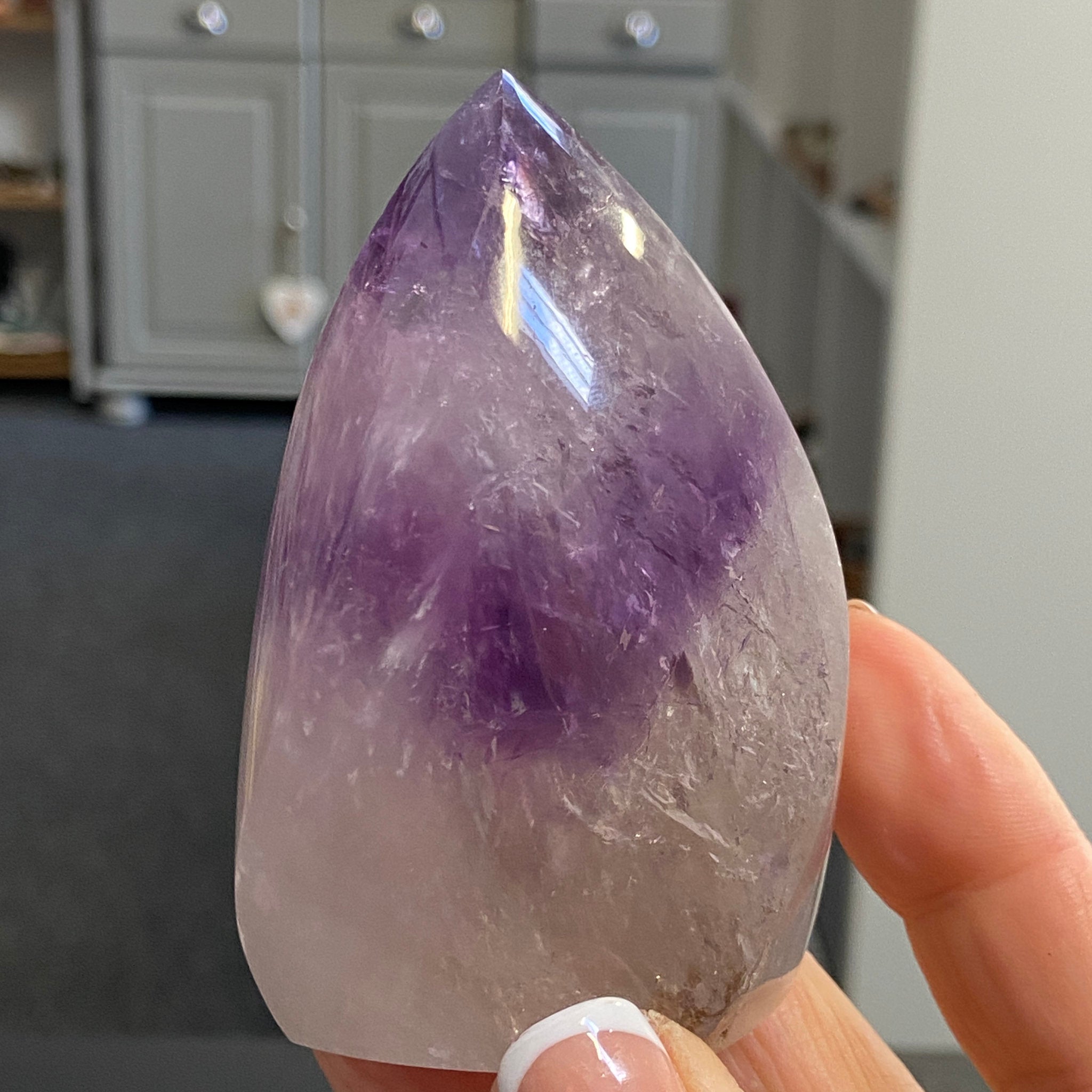 Phantom Amethyst Flame – Brazil - Castle Rocks Cornwall