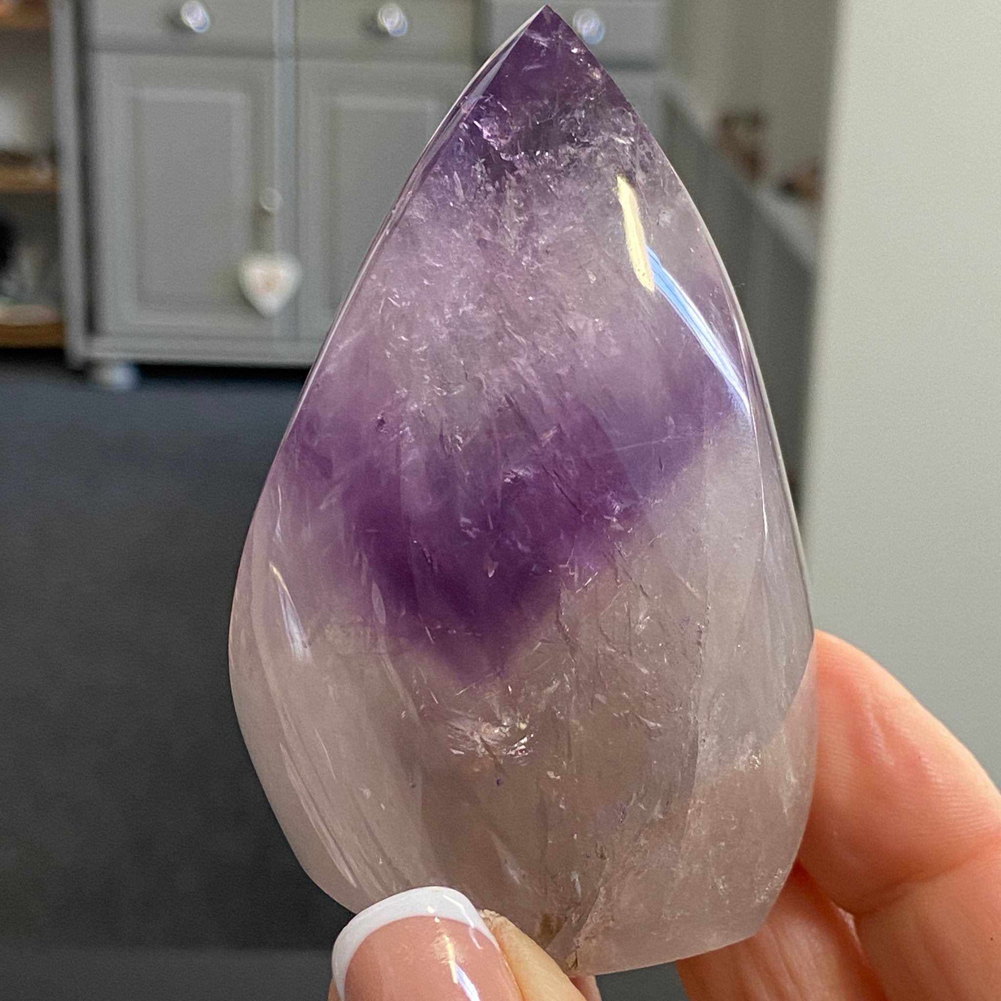 Phantom Amethyst Flame – Brazil - Castle Rocks Cornwall