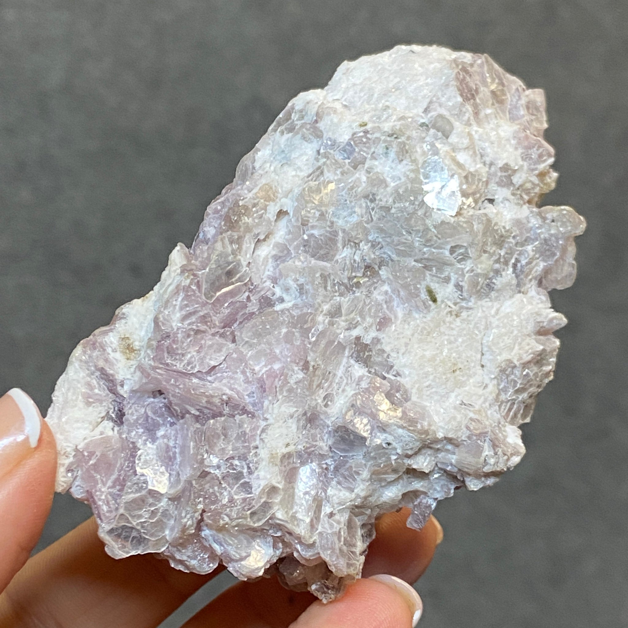 Pink Tourmaline on Lepidolite and Muscovite – Brazil - Castle Rocks Cornwall