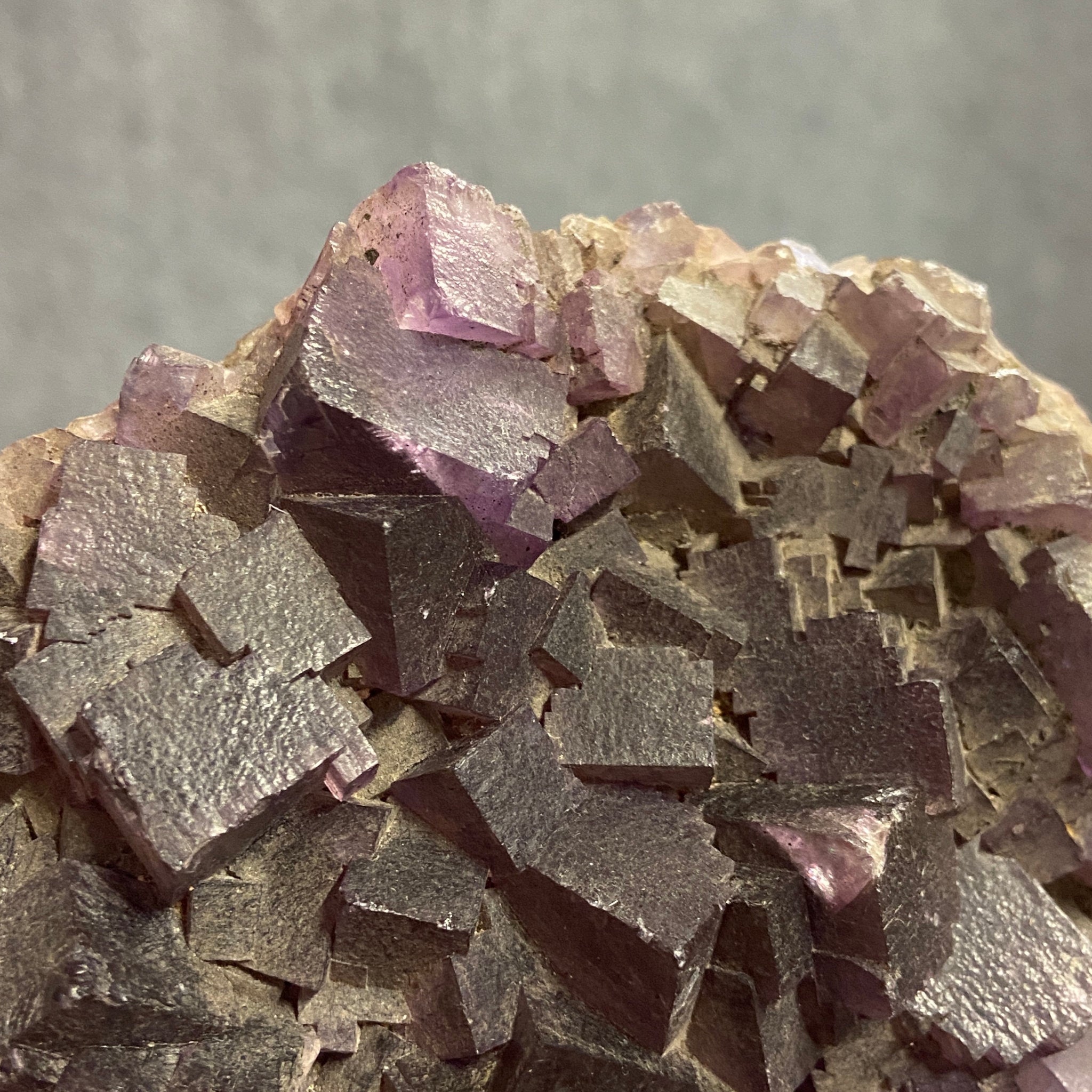 Purple Fluorite Cluster – Illinois - Castle Rocks Cornwall