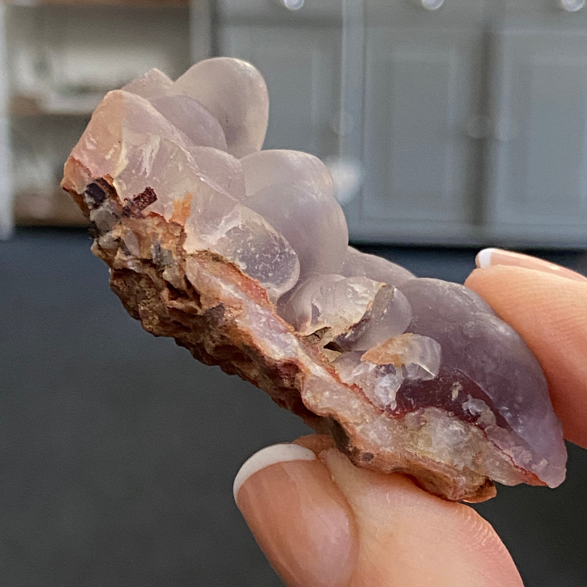 Purple & Red Chalcedony – Morocco - Castle Rocks Cornwall
