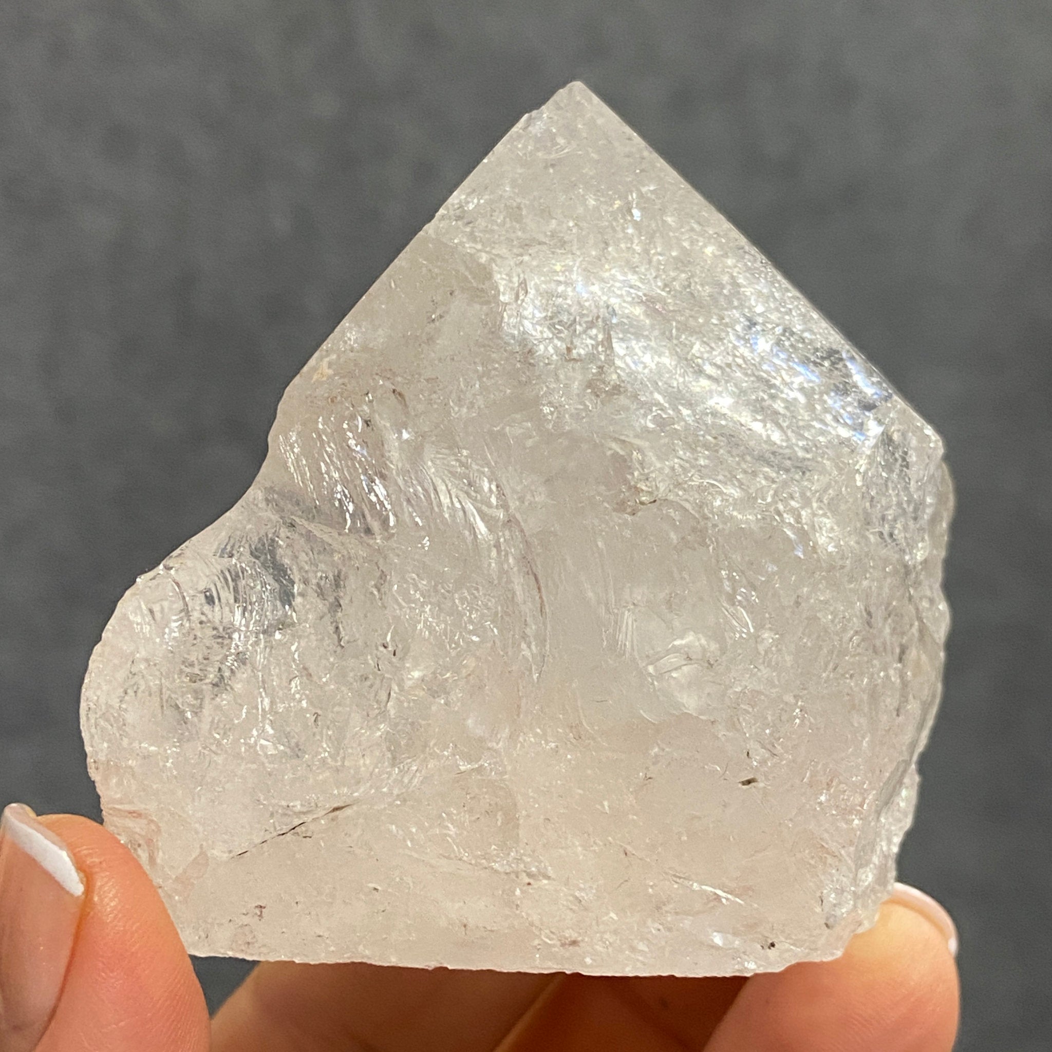 Rainbow Clear Quartz Tower – Brazil - Castle Rocks Cornwall