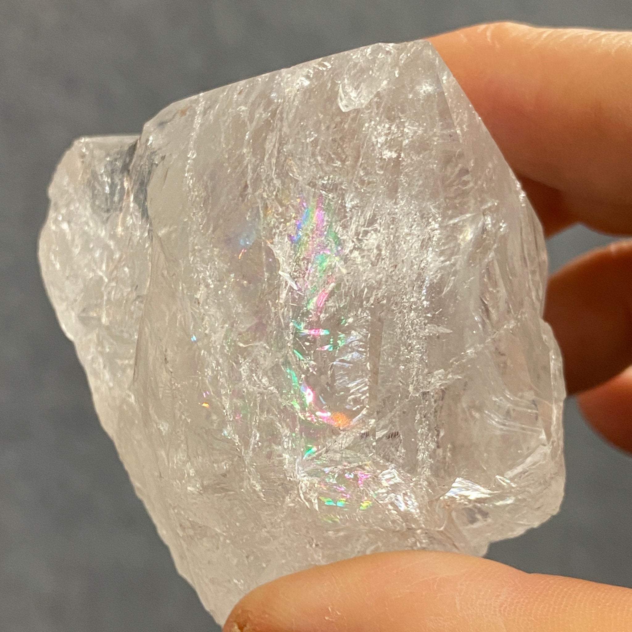 Rainbow Clear Quartz Tower – Brazil - Castle Rocks Cornwall