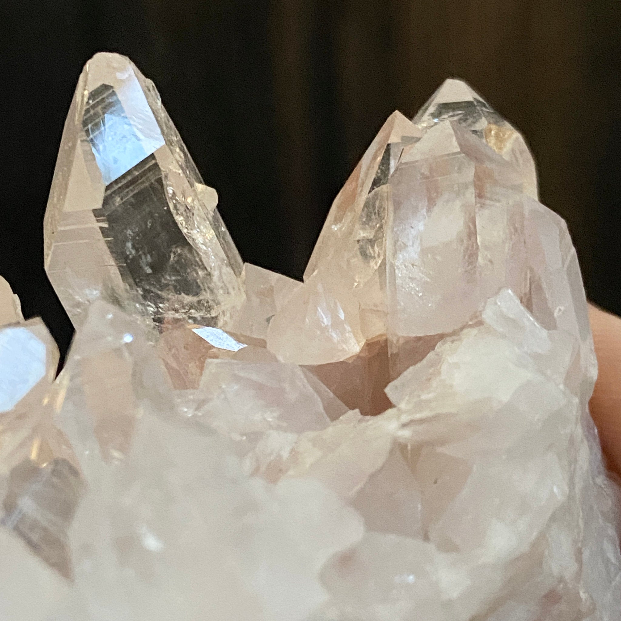 Sacred Pink Lemurian Cluster - Colombia - Castle Rocks Cornwall