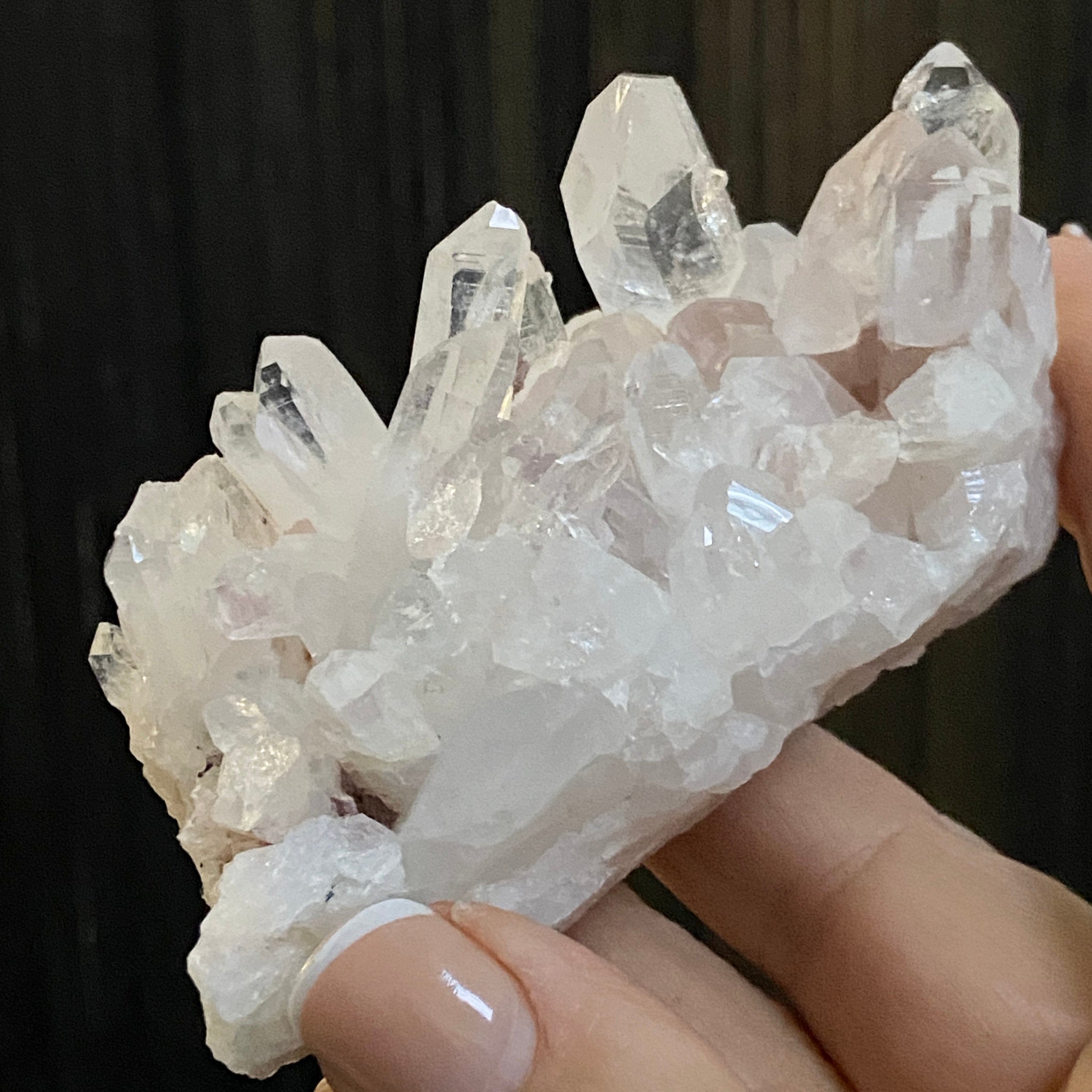 Sacred Pink Lemurian Cluster - Colombia - Castle Rocks Cornwall
