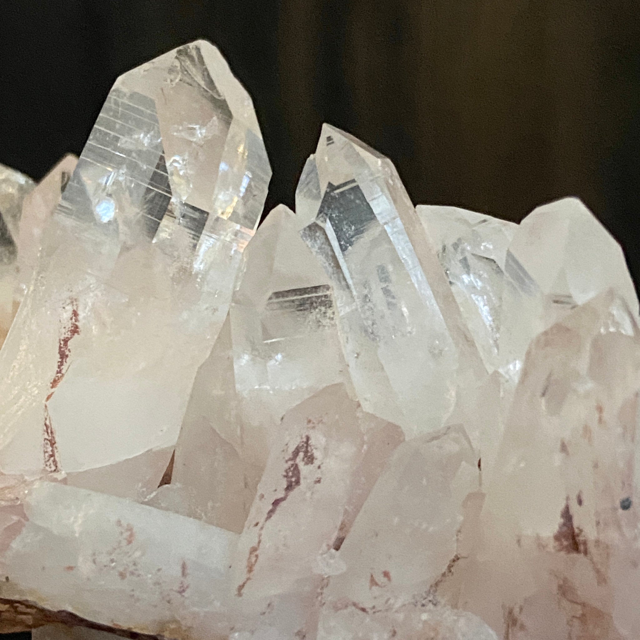 Sacred Pink Lemurian Cluster - Colombia - Castle Rocks Cornwall