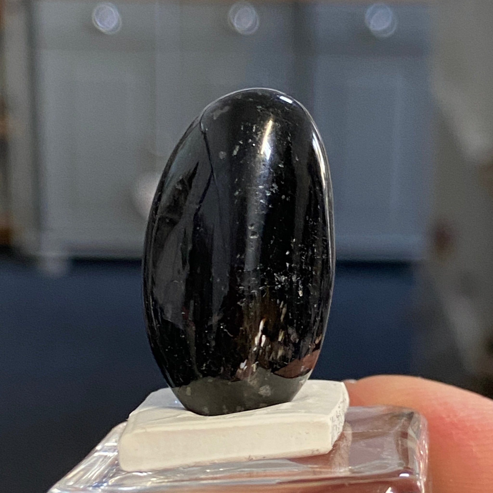 The Best Nuummite from Greenland - Tumbled Stone - AAA - Castle Rocks Cornwall