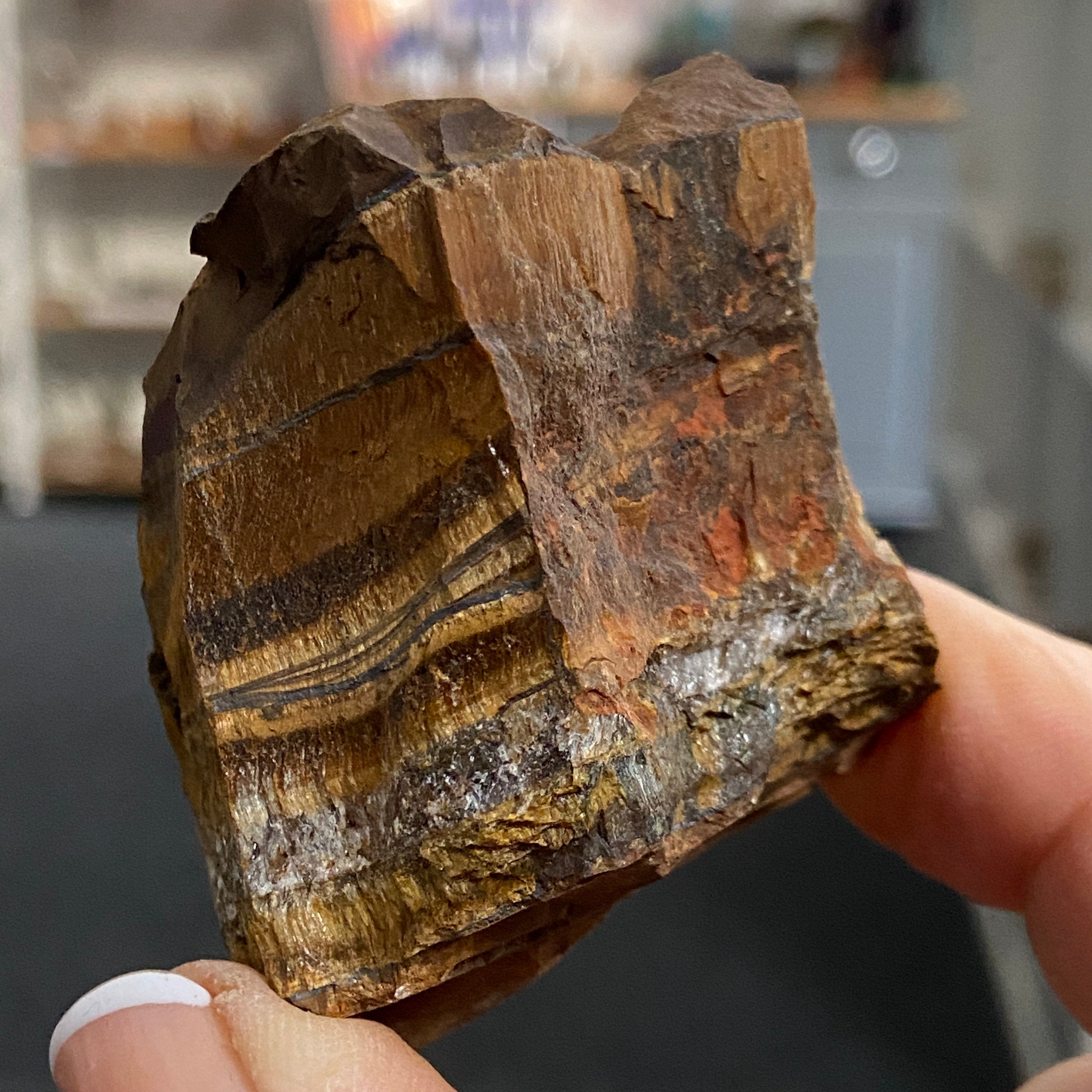 Tiger’s Eye – South Africa - Castle Rocks Cornwall