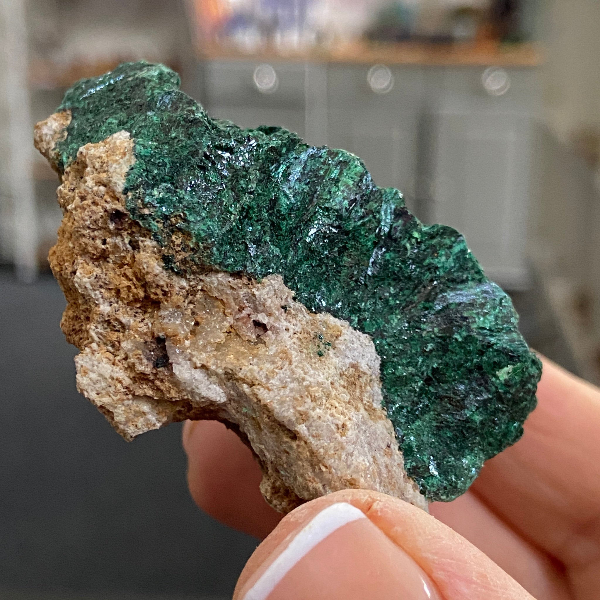 Velvet Malachite – Morocco - Castle Rocks Cornwall