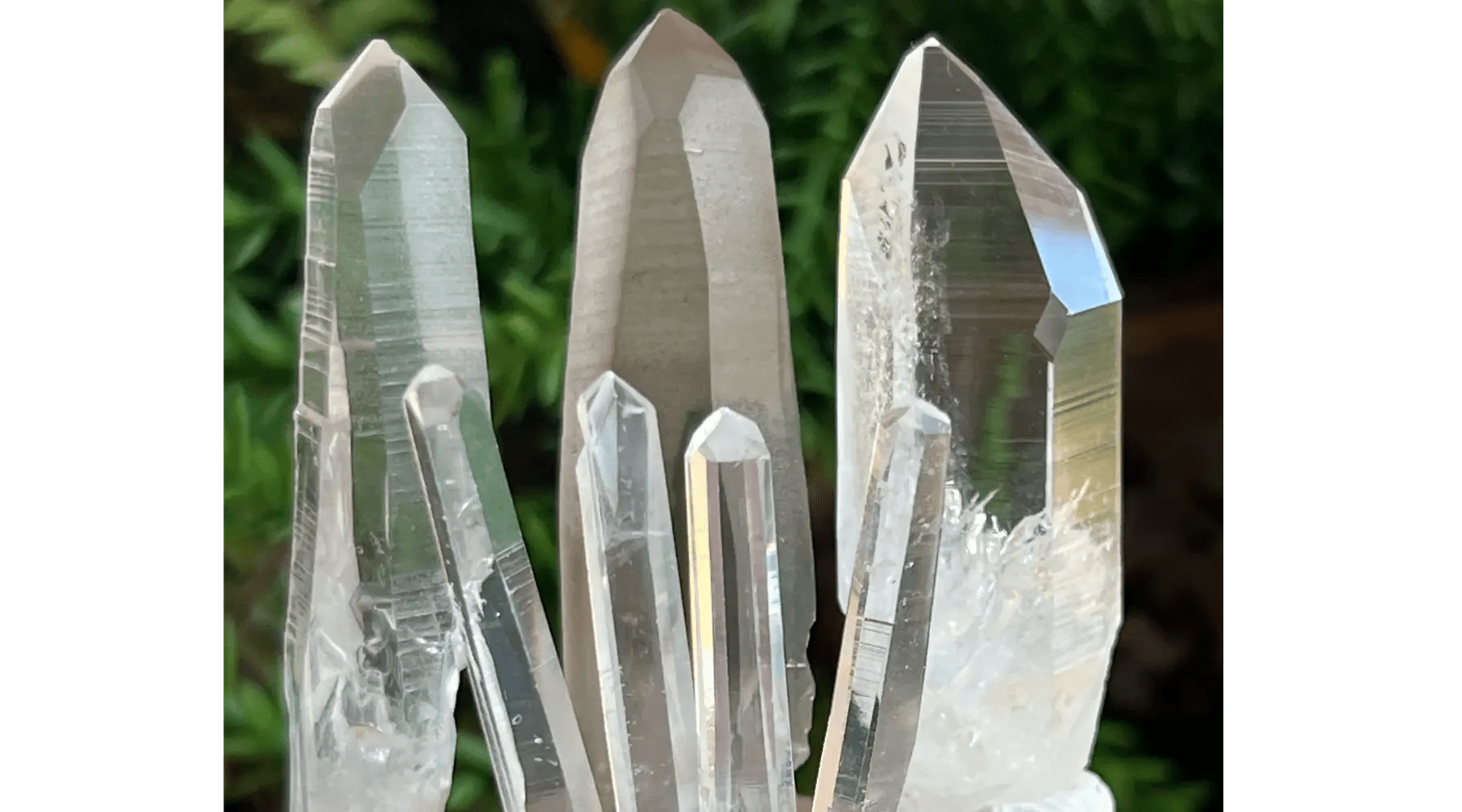 Lemurian-Quartz Castle Rocks Cornwall