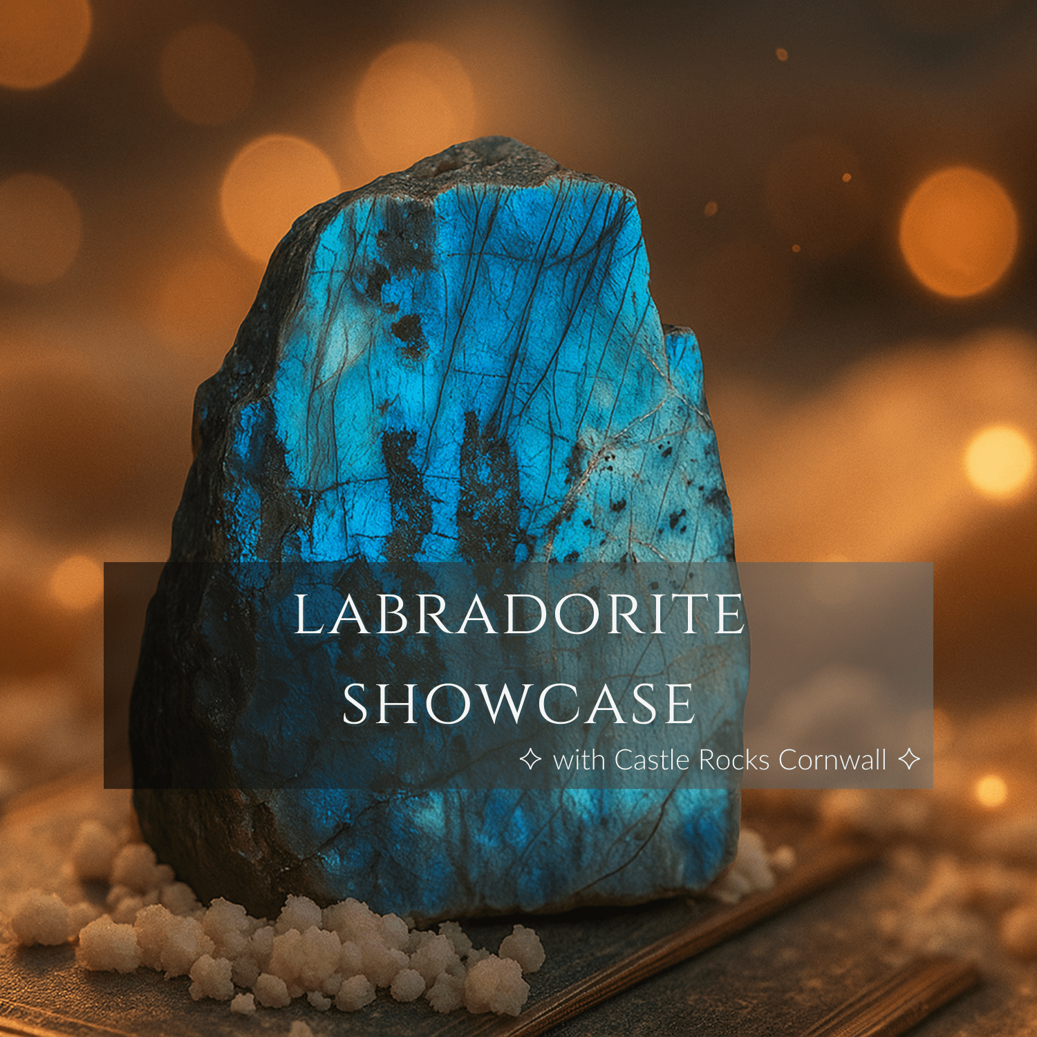 Labradorite Showcase - Castle Rocks Cornwall
