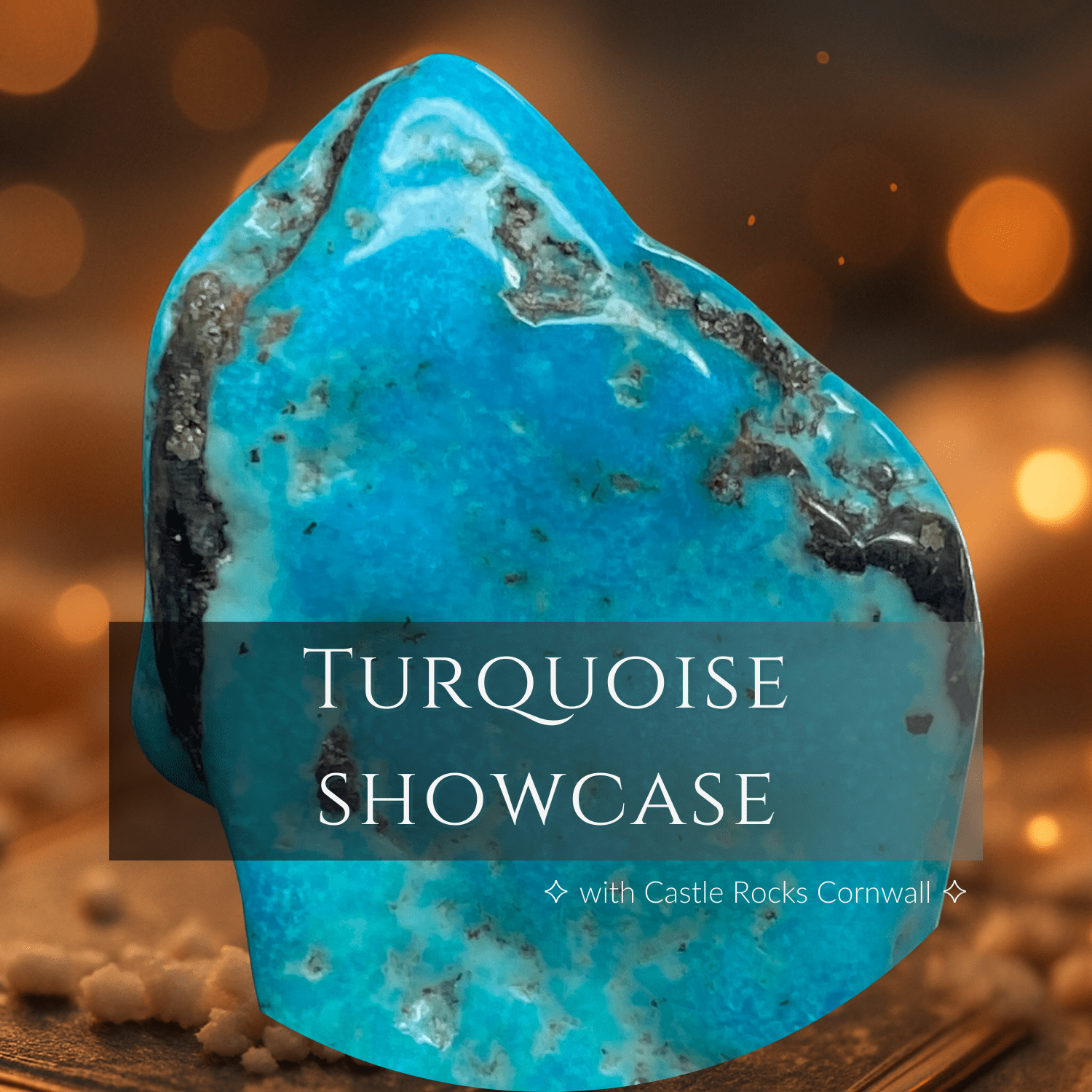 Turquoise Showcase - Castle Rocks Cornwall