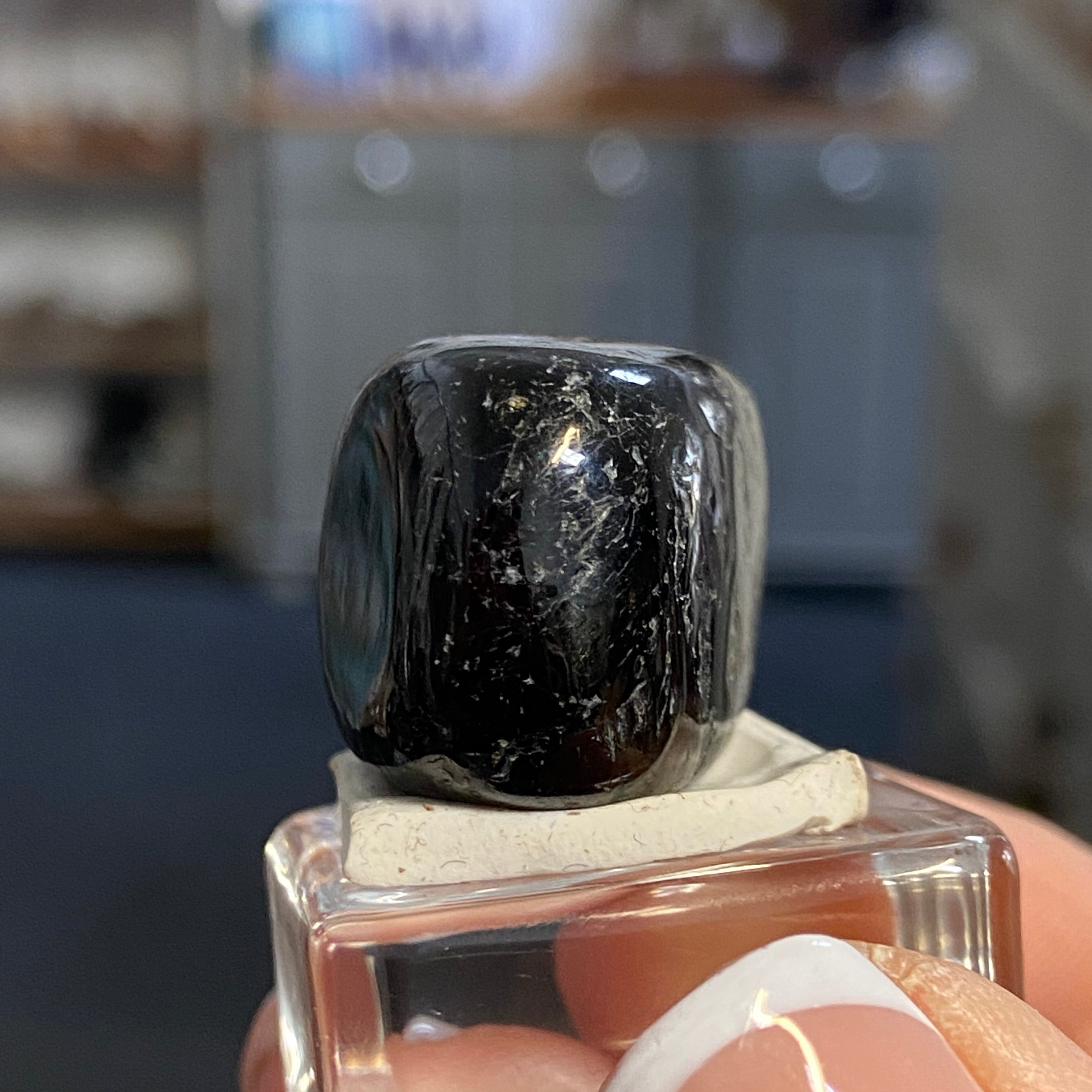 The Best Nuummite from Greenland - Tumbled Stone - AAA