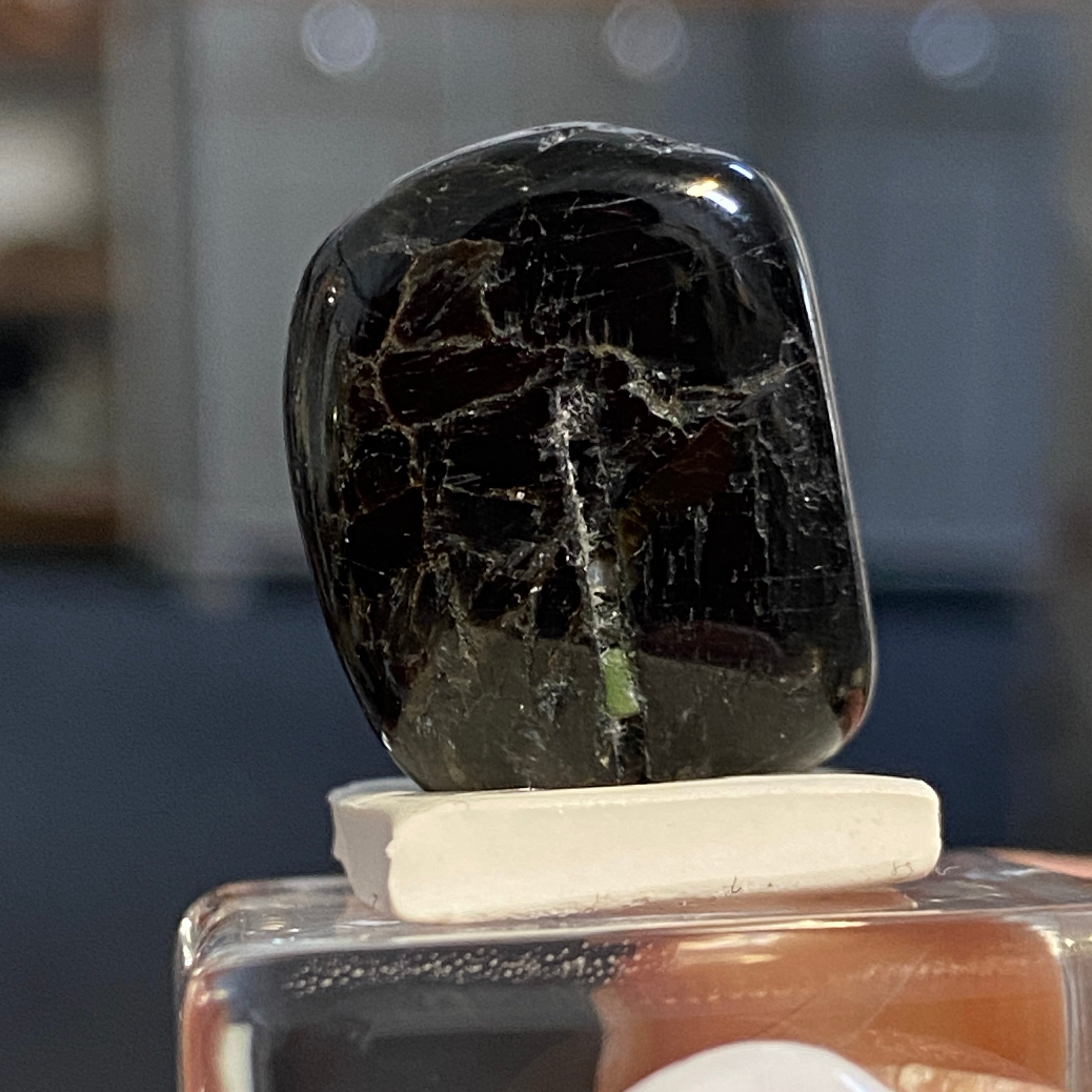 The Best Nuummite from Greenland - Tumbled Stone - AAA