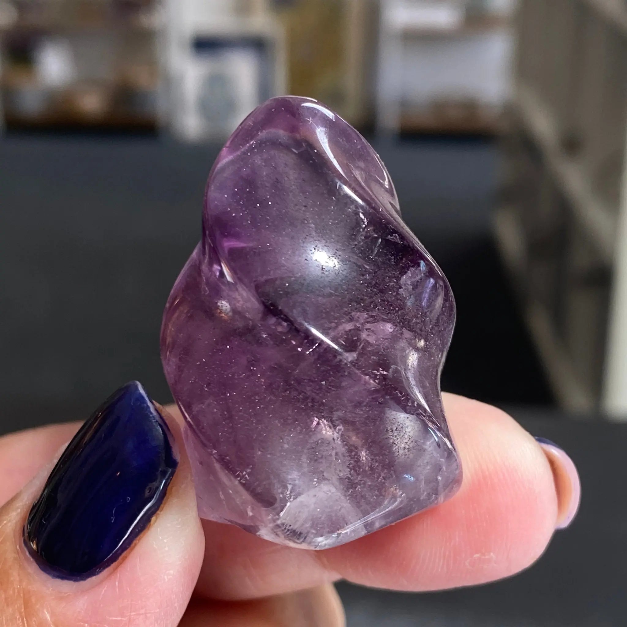 Amethyst Rainbow Freeform - Castle Rocks Cornwall