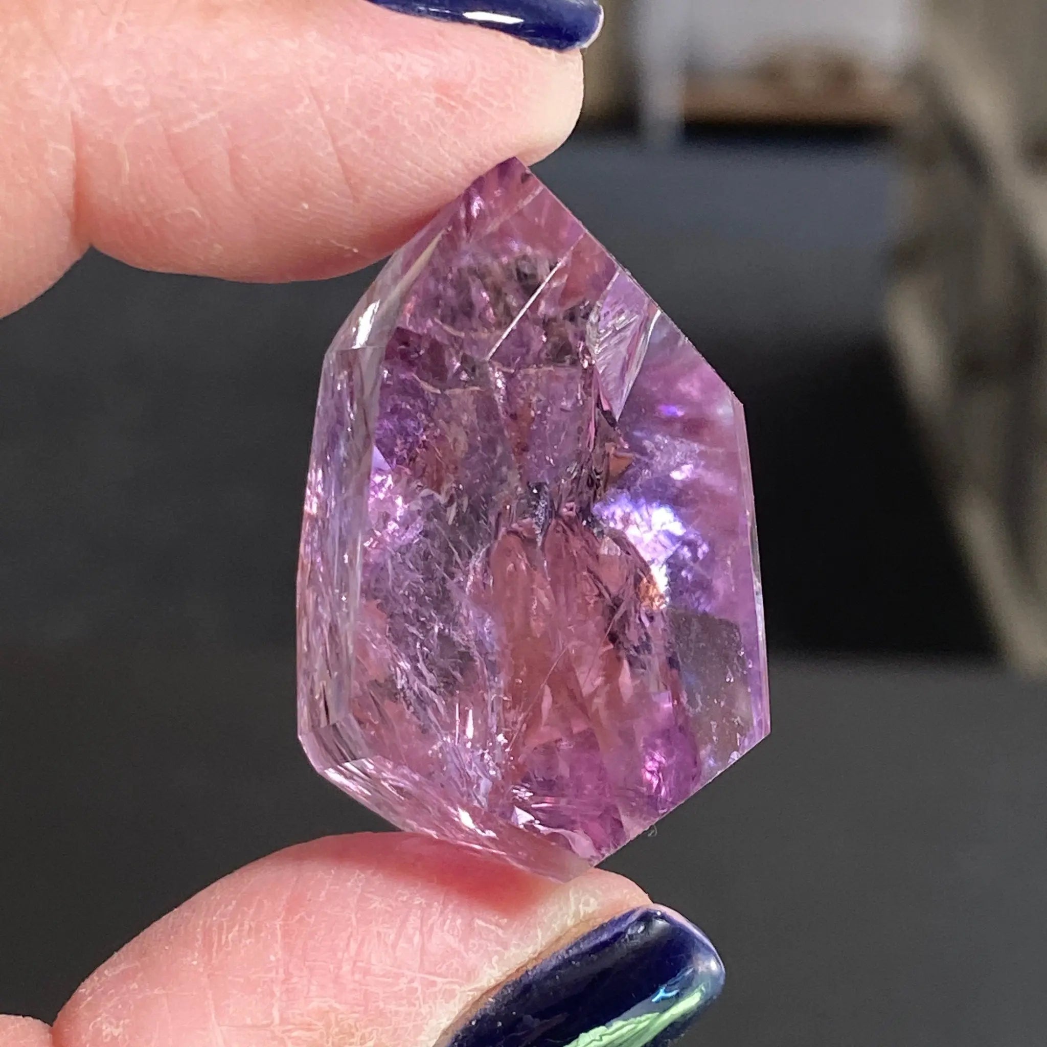 Amethyst Rainbow Freeform Castle Rocks Cornwall