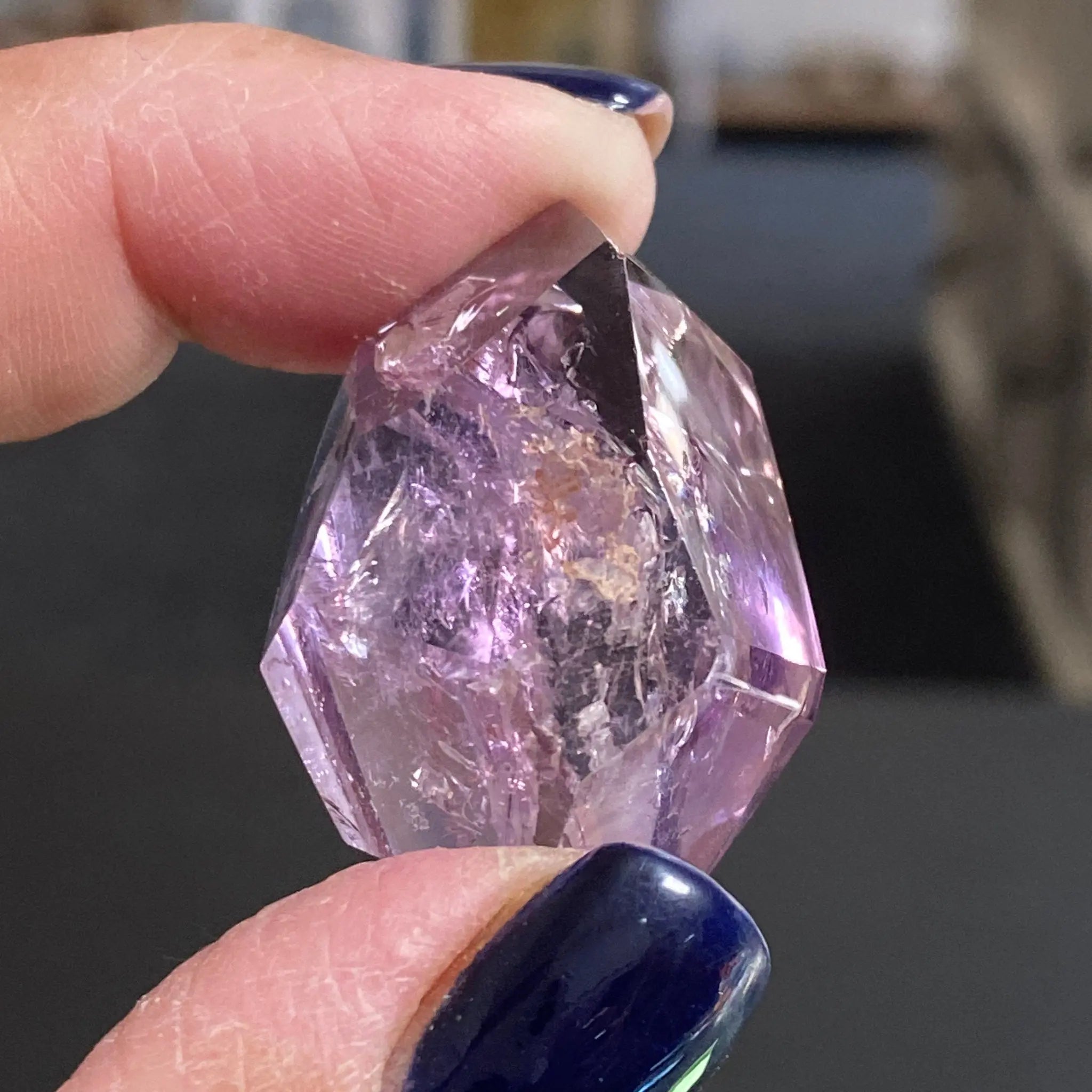 Amethyst Rainbow Freeform Castle Rocks Cornwall