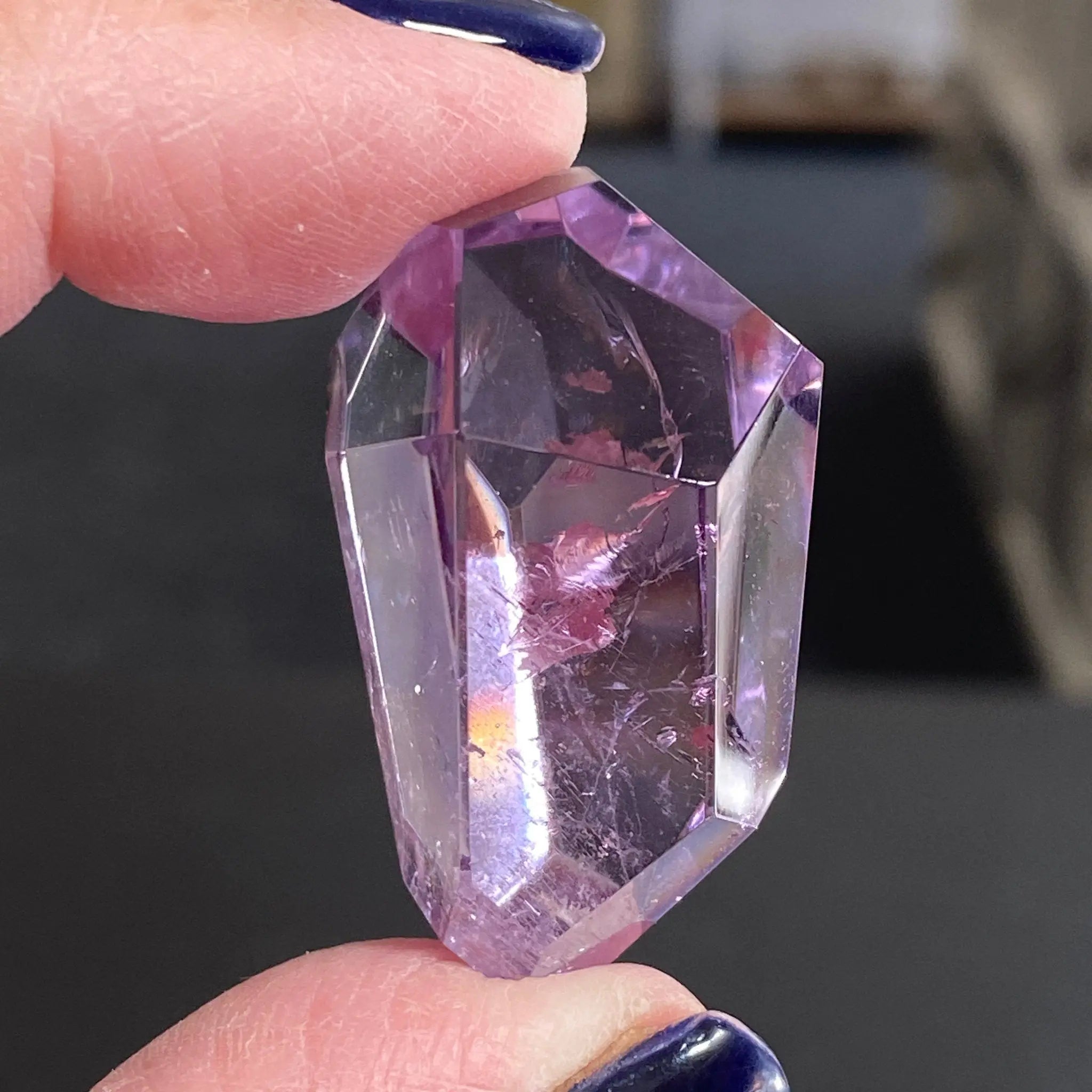 Amethyst Rainbow Freeform Castle Rocks Cornwall