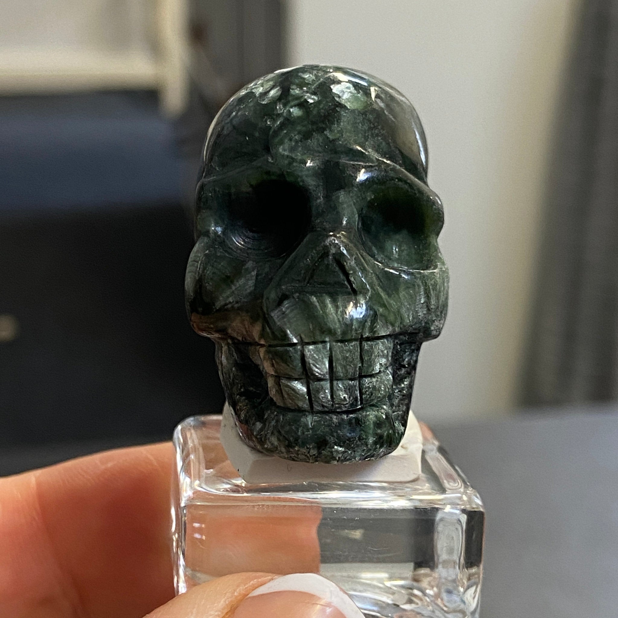 Seraphinite Skull - Russia