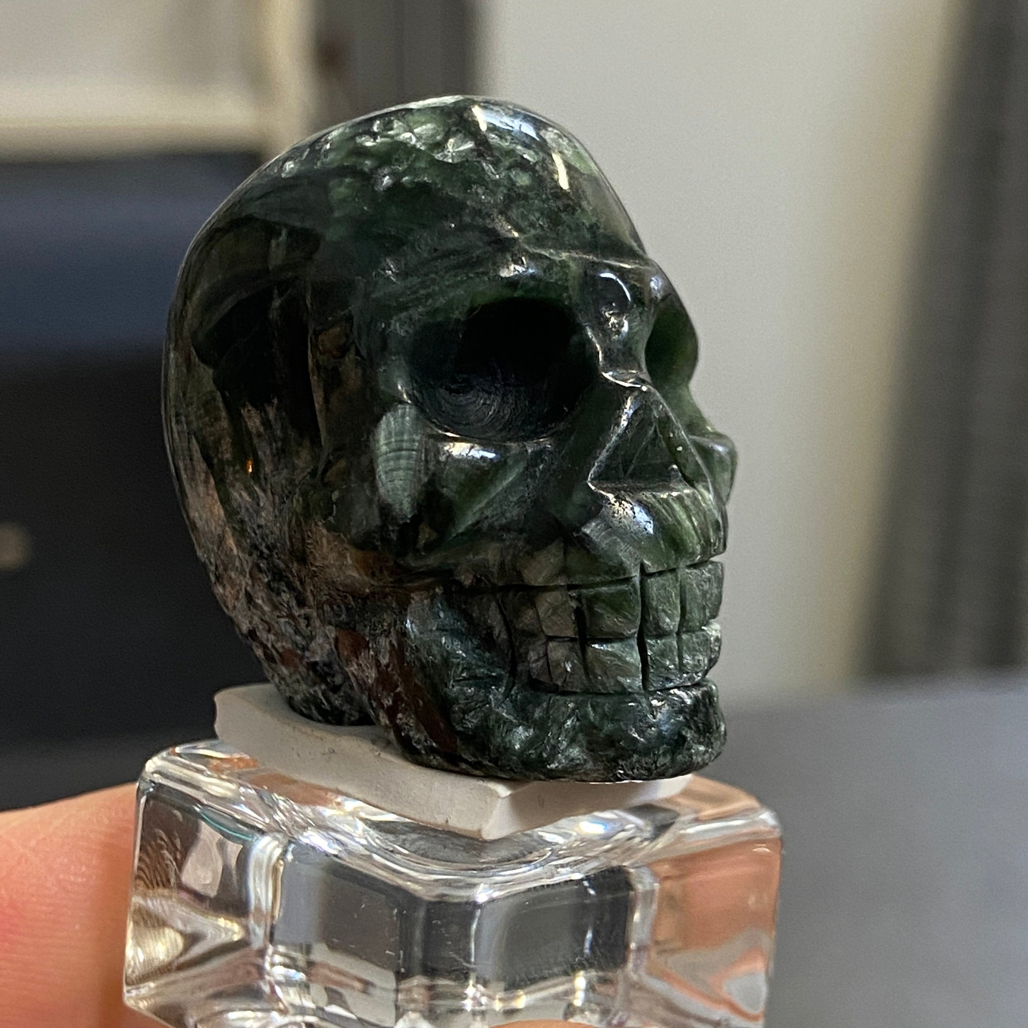 Seraphinite Skull - Russia