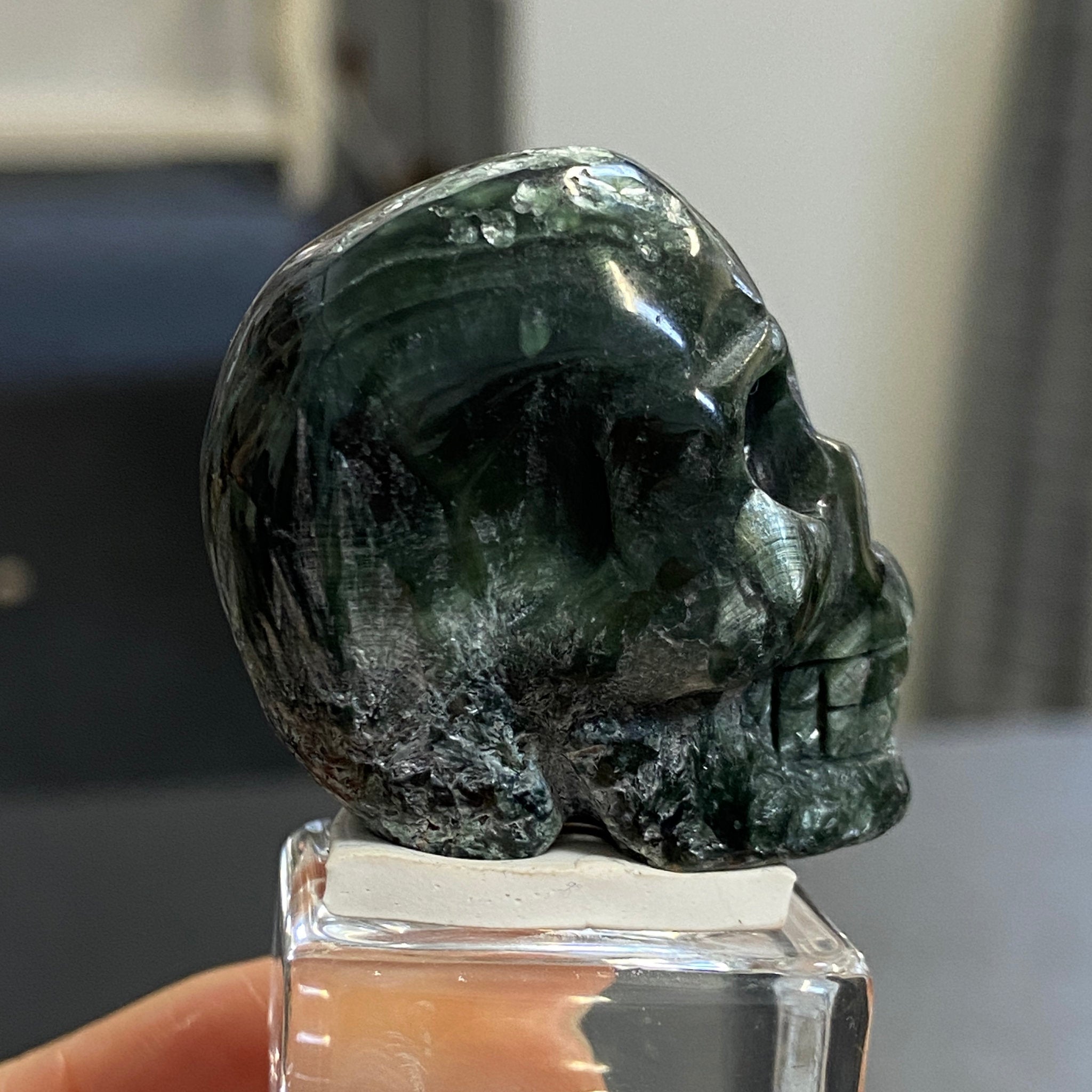 Seraphinite Skull - Russia