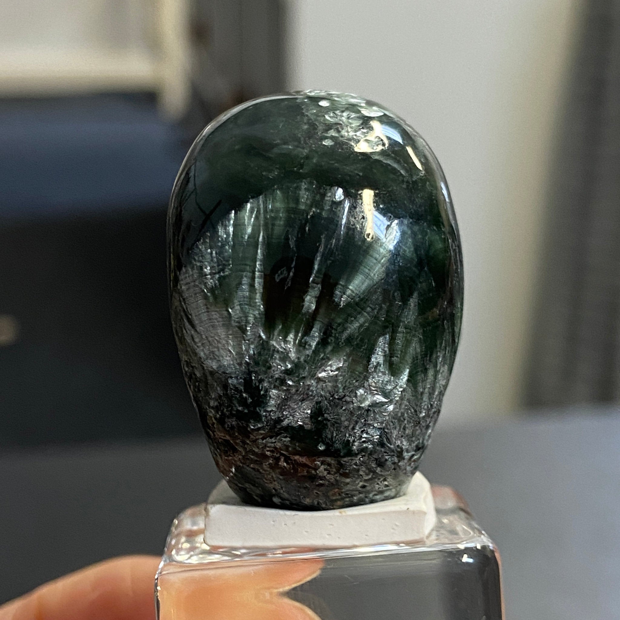 Seraphinite Skull - Russia