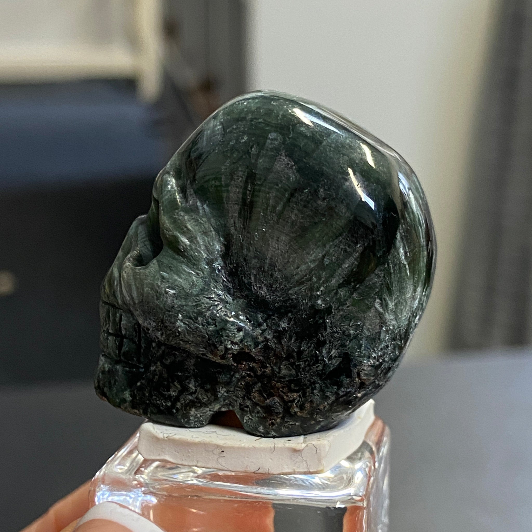 Seraphinite Skull - Russia